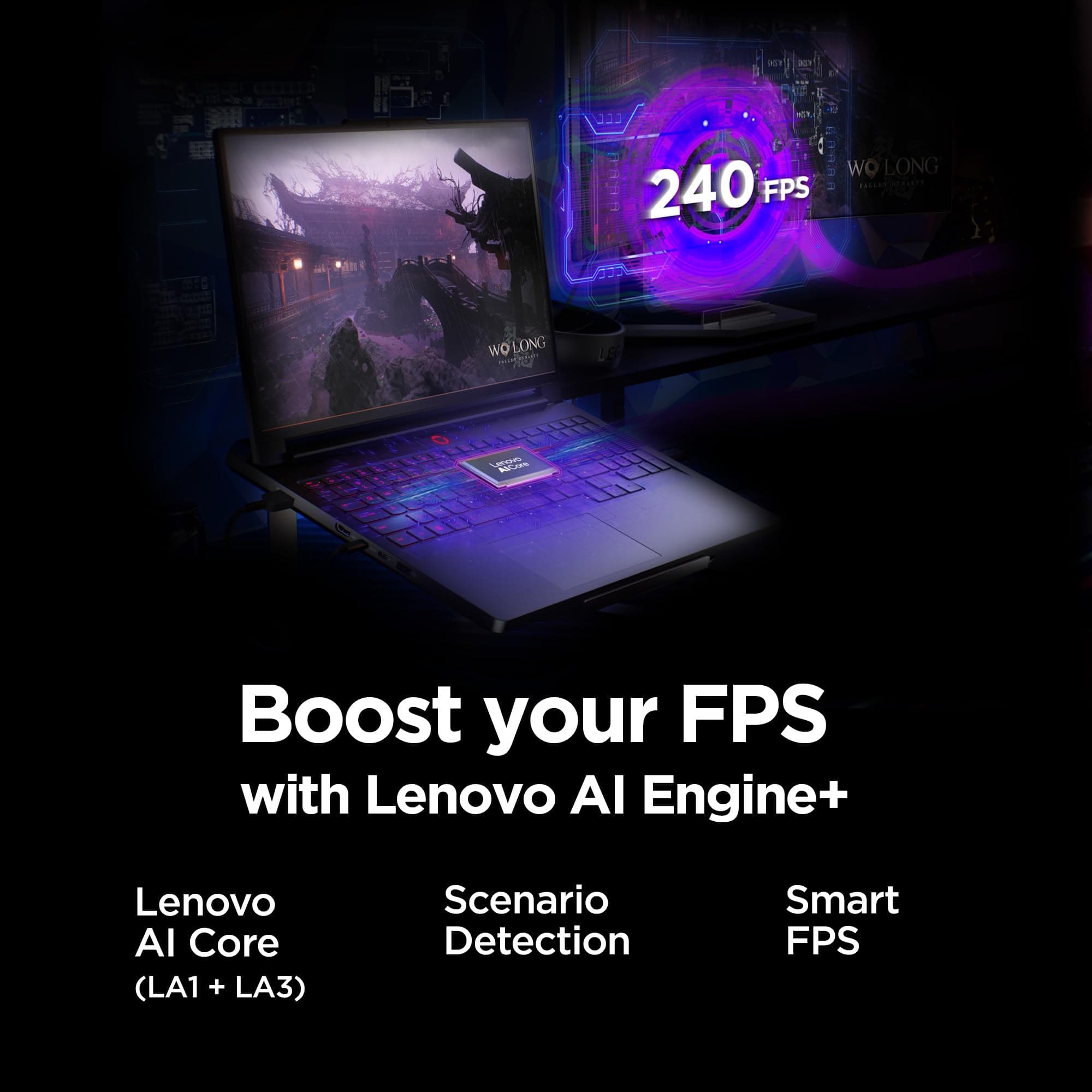 Lenovo Legion Pro 7i - 2025 - Gaming Laptop - NVIDIA GeForce RTX 5070Ti - 16 Zoll 240Hz OLED Display - Intel Core Ultra 7 255HX - 32GB Speicher - 1TB Speicher - Eclipse Black - Gratis 3 Monate PC Game Bild 7