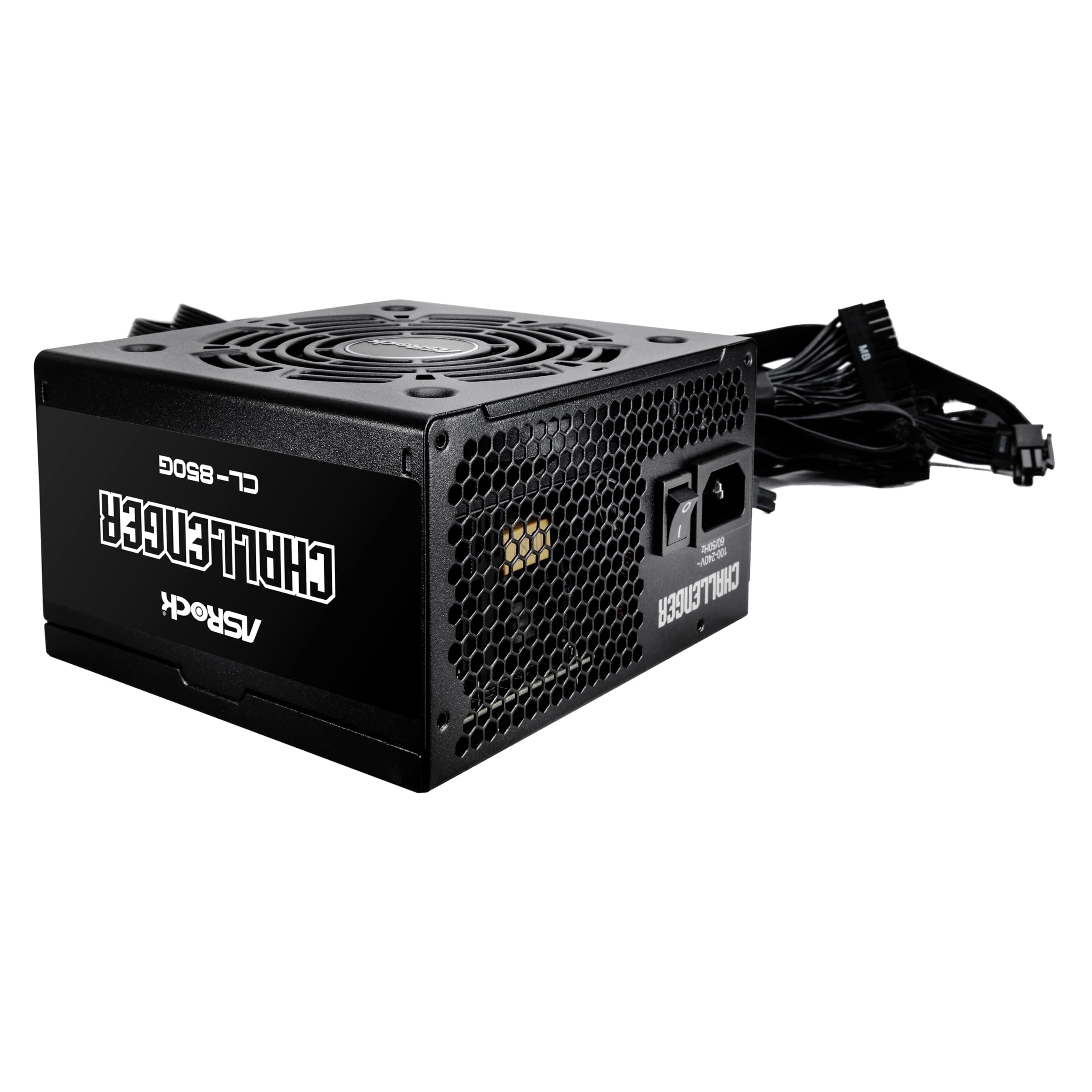 Netzteil ASROCK CL-850G, PSU, 850W, 80 Plus Gold, 120 mm, Active PFC,PCI-E 5.1 (12+4pin) x1, PCI-E (6+2 Pin) x4, SATA (5-polig) x4 Bild 3