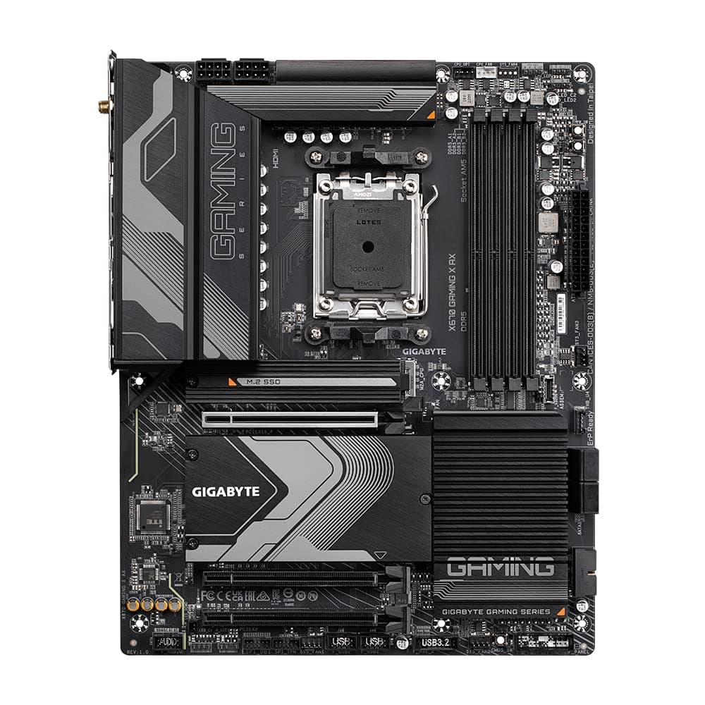 GIGABYTE X670 Gaming X AX Mainboard - Unterstützt AMD Ryzen 9000 Series CPUs, 16+2+2 Phases Digital VRM, up to 8000MHz DDR5 (OC), 1xPCIe 5.0 + 3xPCIe 4.0 M.2, Wi-Fi 6E, 2.5GbE LAN, USB 3.2 Gen 2x2 Bild 4