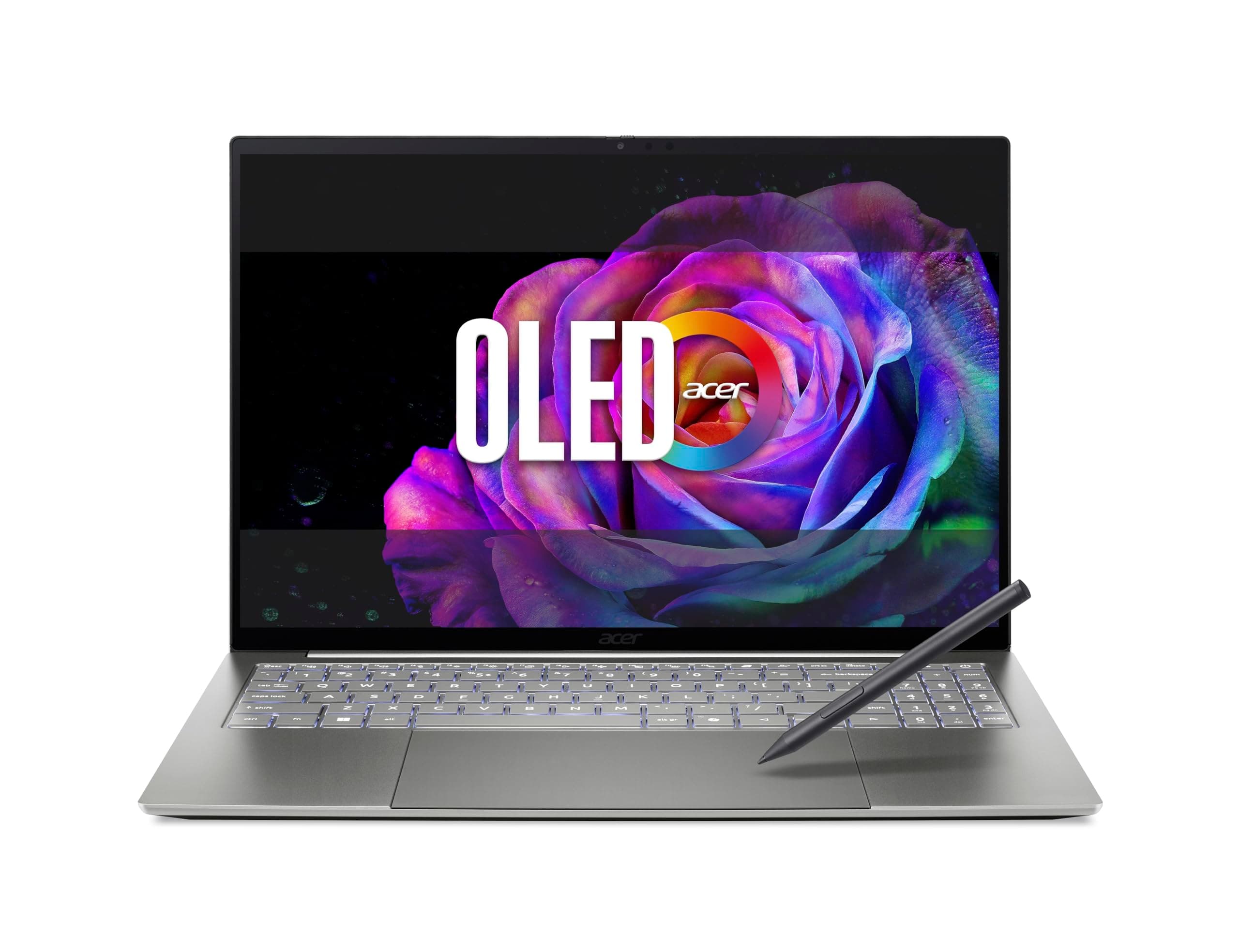 Acer Swift 16 AI OLED (SF16-71T-7053) AI Laptop, Copilot+ PC, 16" WQ2.8K OLED 120Hz Touch-Display, Intel Core Ultra X7 358H, 16 GB RAM, 512 GB SSD, Intel Arc B390 Grafik, Windows 11, QWERTZ Tastatur Bild 8