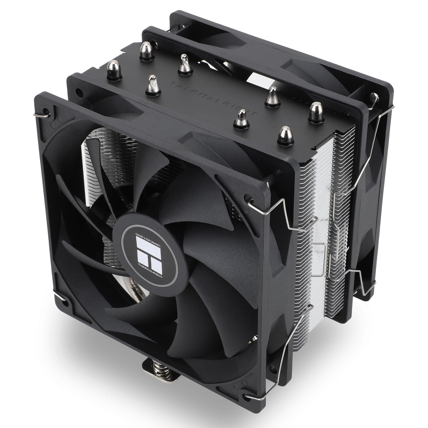TR Assassin X 120R SE PLUS CPU-Kühler, 4×6mm Heatpipes, 120mm PWM Quiet Fans CPU-Luftkühler mit S-FDB-Lager, AGHP-Technologie, für AMD AM4 AM5/Intel 1700/1150/1151/1200(AX120R SE PLUS) AX120R SE PLUS-DE