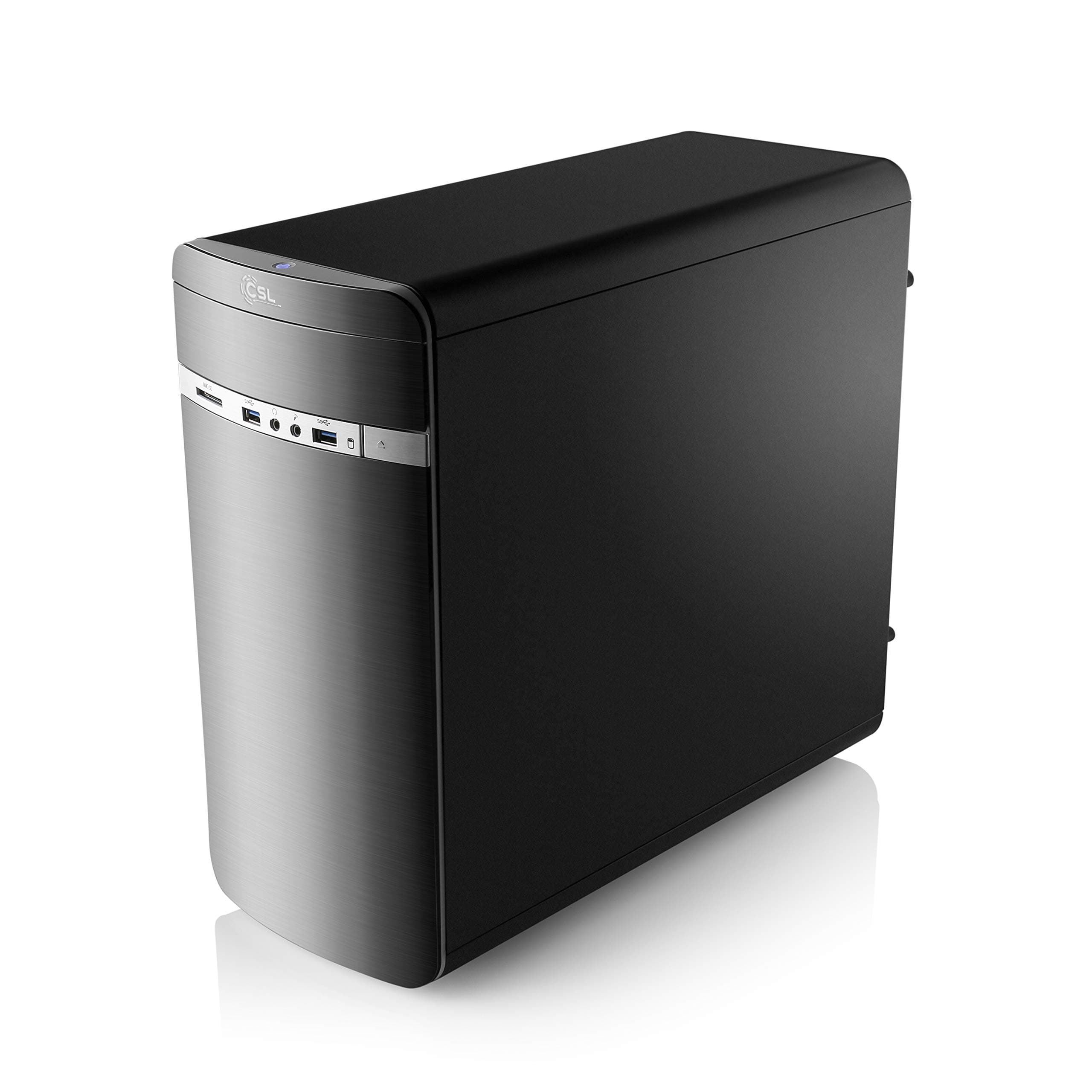 Gaming PC mit Windows 11 Home | AMD Ryzen 5 5655G 6x3.9GHz | AMD Radeon | 500GB M.2 NVMe | 16GB DDR4 RAM | WLAN | Entry Level Computer für Zocker, Gamer Desktop Rechner zum Spielen | A10010 Orion (anthrazit) 500.0 GB 16.0 GB AMD Radeon Windows 11 Home Bild 5