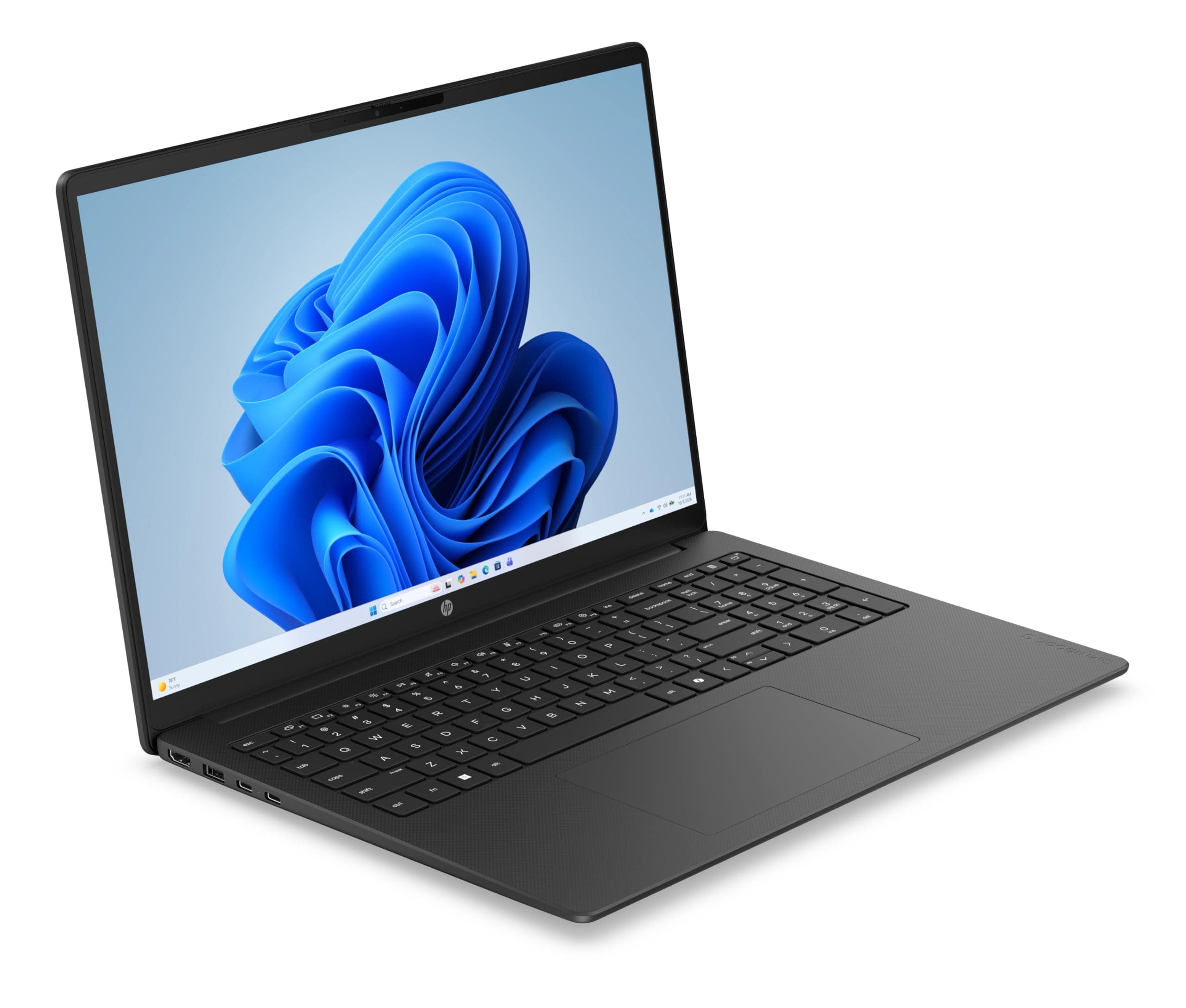 HP OmniBook 3 Laptop (16" 2K Display, Intel Core 3, 8GB RAM, 512GB, Win11, QWERTZ) - Schwarz Intel Core 3, 8GB RAM, 512GB 16 Zoll Schwarz Bild 3