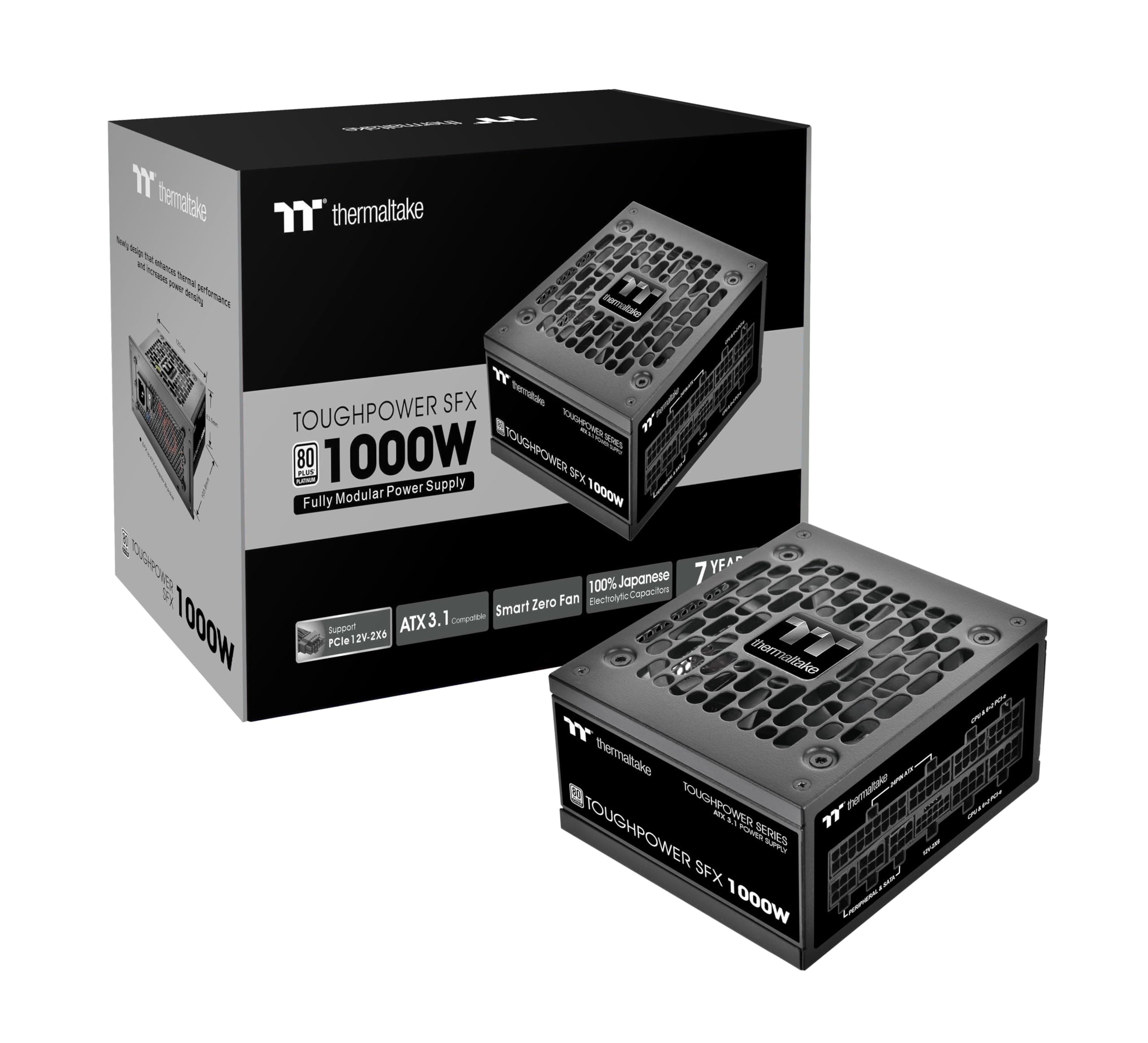 Thermaltake Toughpower SFX 1000W Netzteil | ATX 3.1 | 80Plus Platinum Bild 2