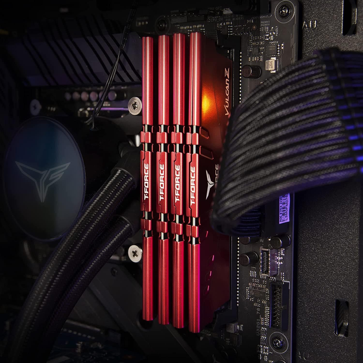 Team Group T-Force Vulcan Z DDR4 16GB 3200MHZ CL16 1.35V RED Bild 3