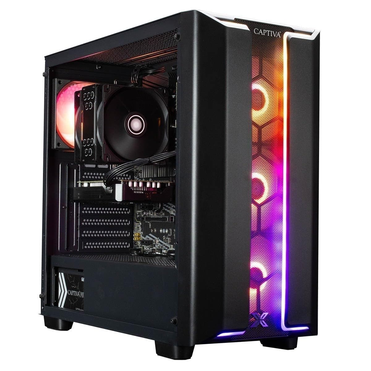 Captiva PC Ultimate Gaming R90-726 | AMD Ryzen 9 9950X3D | 32GB DDR5 RAM | NVIDIA GeForce RTX 5090 32GB | 2 TB SSD | ohne OS Ryzen 9 9950X3D 2000.0 GB 32.0 GB GeForce RTX 5090 DOS