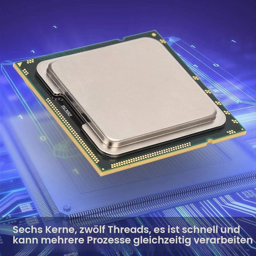 Intel Xeon X5650 Sechskern Prozessor 2.66 GHz 12 MB Cache LGA1366 CPU Offizielle Version, 6 Kerne 12 Threads 95 W, für X58 X79 Server und Workstation Bild 5