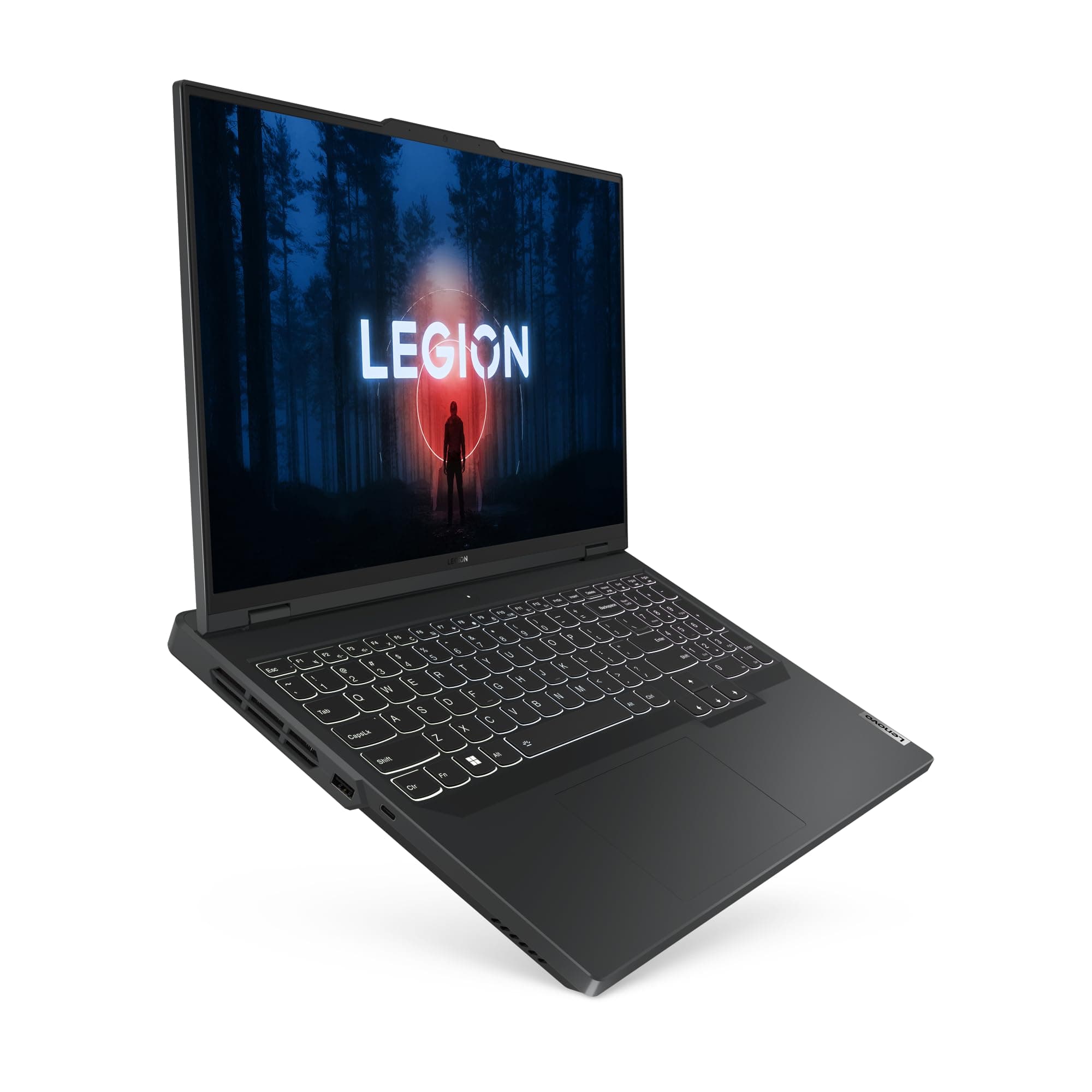 Lenovo Legion Pro 5 Gaming Laptop | 16" WQXGA Display | 240Hz | AMD Ryzen 9 7945HX | 32GB RAM | 1TB SSD | NVIDIA GeForce RTX 4070 TGP 140W | G-Sync | Win11 Home | QWERTZ | grau | 3 Monate Premium Care Bild 2