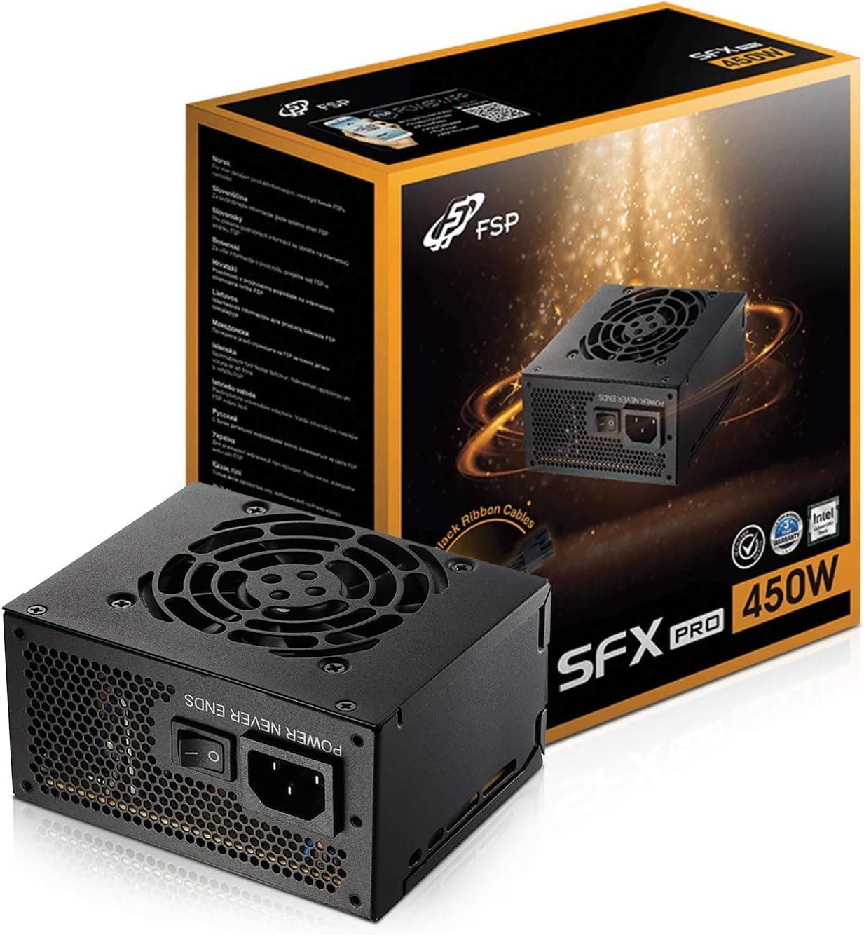 FORTRON FSP Netzteil SFX Pro 450 80+B 450W Bild 2