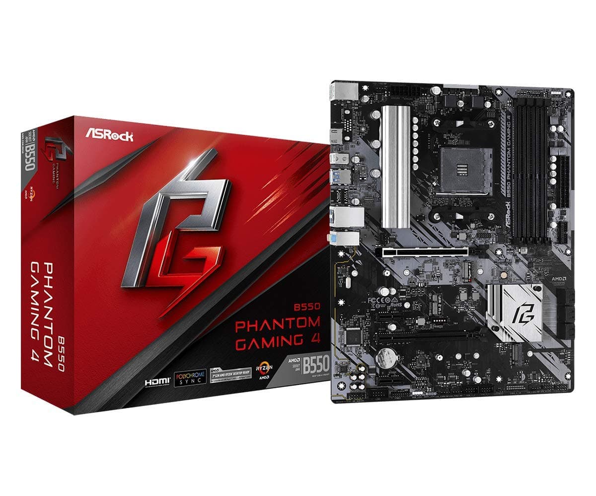 ASRock B550 Phantom Gaming 4 (AM4) (D) Bild 2