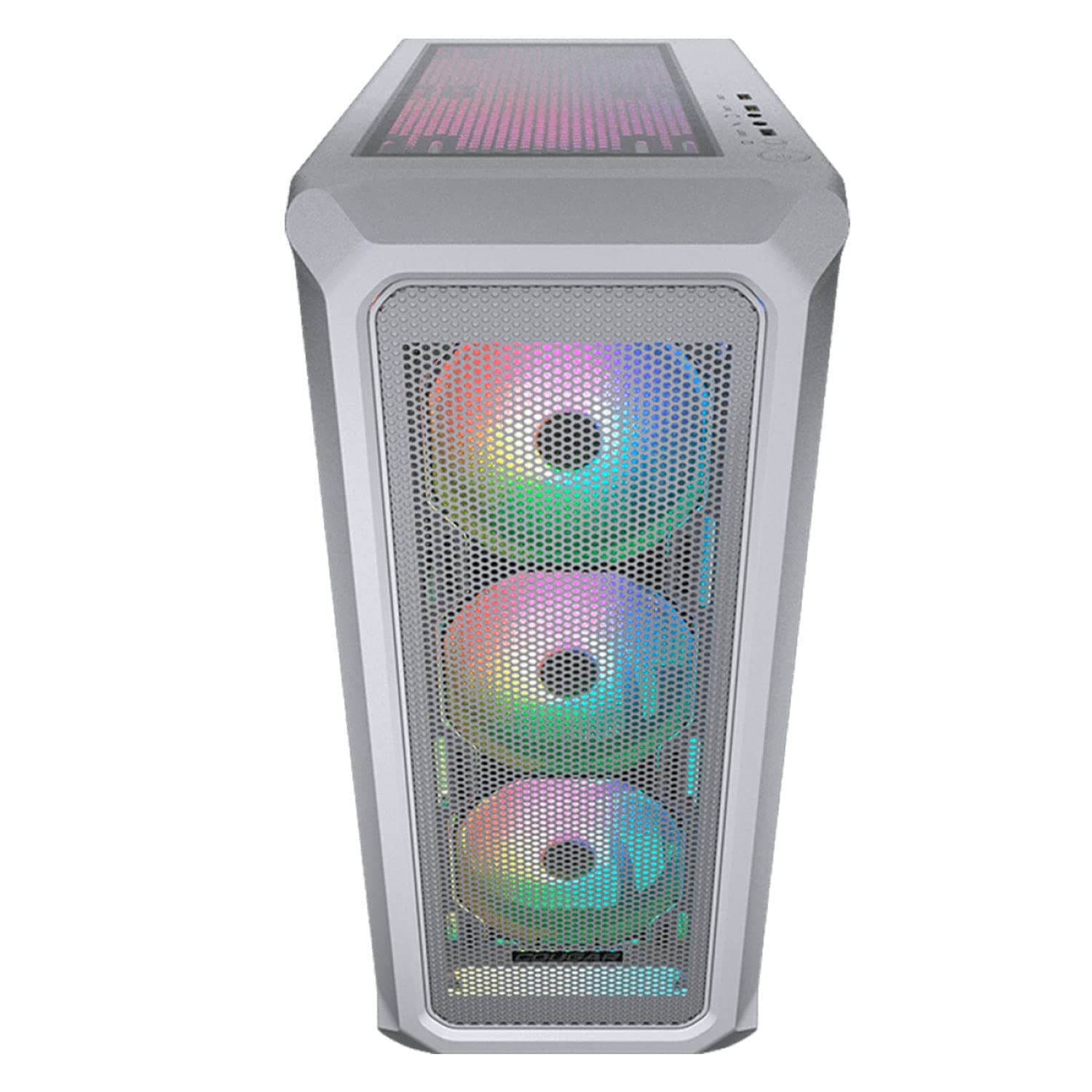 COUGAR Archon 2 Mesh RGB Weiß Elegant ARGB Mid Tower Gehäuse mit leistungsstarken Netzeinlässen Bild 5