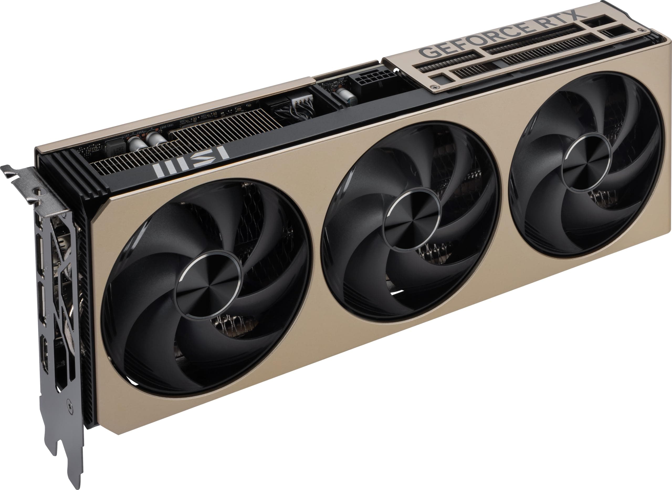 MSI Gaming RTX 5080 16G INSPRIE 3X OC Grafikkarte (16GB GDDR7, 256-Bit, Extreme Clock TBD MHz, DisplayPort x 3 2.1a, HDMI 2.1b, NVIDIA Blackwell Architecture) Bild 6