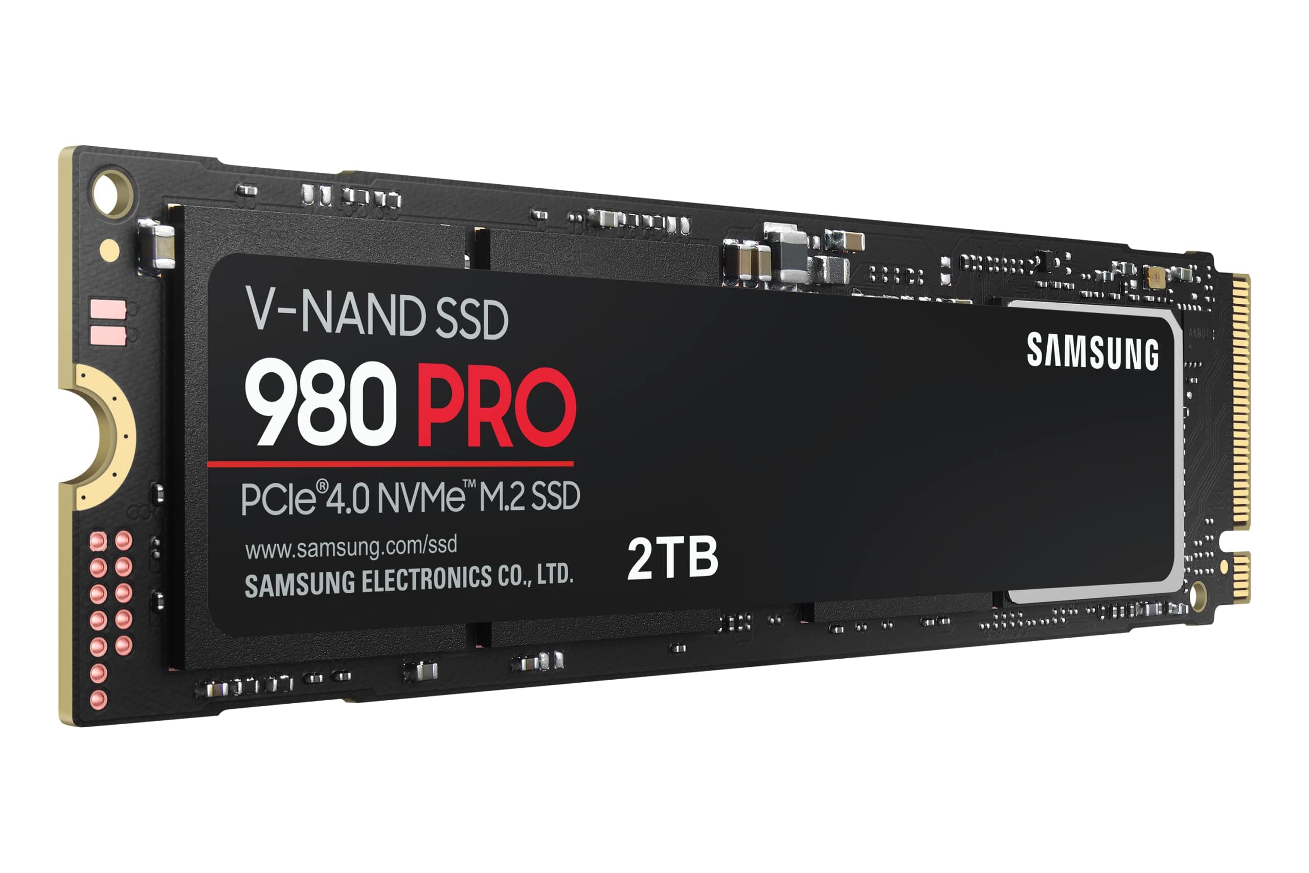 Samsung 980 PRO NVMe M.2 SSD, 2 TB, PCIe 4.0, 7.000 MB/s Lesen, 5.000 MB/s Schreiben, Interne SSD für Gaming und Videobearbeitung, MZ-V8P2T0BW Bild 7