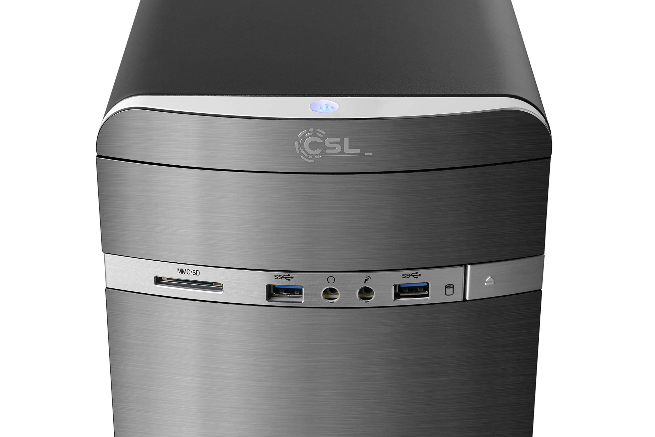 Gaming PC mit Windows 11 Home | AMD Ryzen 5 5655G 6x3.9GHz | AMD Radeon | 500GB M.2 NVMe | 16GB DDR4 RAM | WLAN | Entry Level Computer für Zocker, Gamer Desktop Rechner zum Spielen | A10010 Orion (anthrazit) 500.0 GB 16.0 GB AMD Radeon Windows 11 Home Bild 3