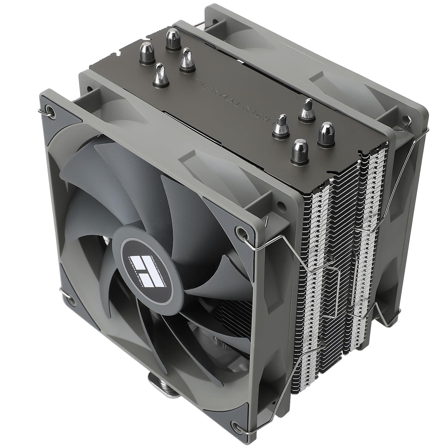Thermalright Assassin Spirit 120 V2 PLUS CPU-Luftkühler, 4 Heatpipes, Double PWM Quiet Fan CPU-Kühler, Computer-Kühlkörper, für AMD AM4 AM5/Intel 1700/1150/1151/1200(AS120 V2 Plus)