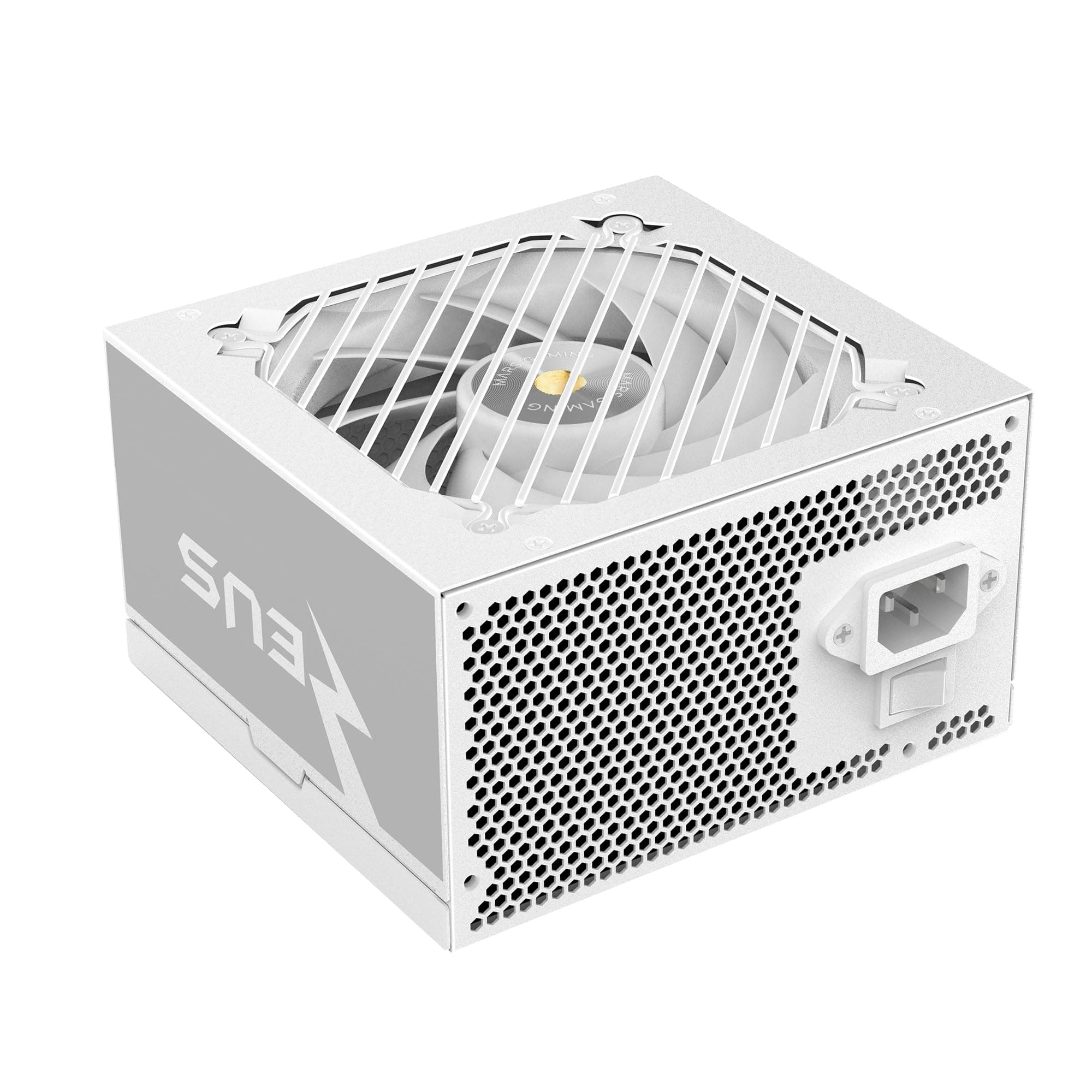 Mars Gaming MPZE750SI, ATX Netzteil 750W, 10 Jahre Garantie, 80 Plus Silver, +87% Effizienz, AI2-RPM, DC-DC und SMD Technologien, Aktives PFC, Japanische Toshin Kyogo Kondensatoren 105º, Weiß