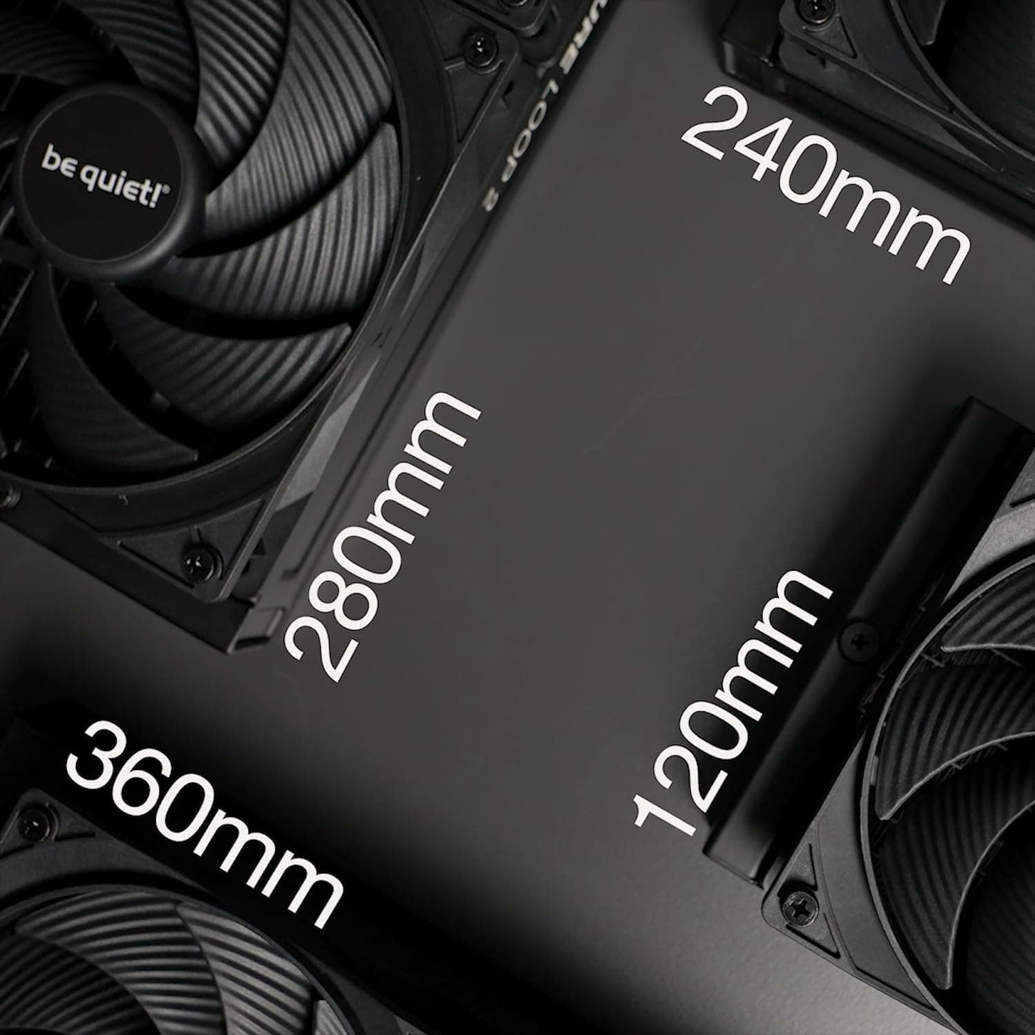be quiet! Pure Loop 2 280mm All-in-One Wasserkühlung für übertaktete AMD und Intel Systeme, 2x Pure Wings 3 PWM high-speed Lüfter, hoher Druck, entkoppelte PWM-Pumpe mit ARGB-Beleuchtung, BW018 Bild 7