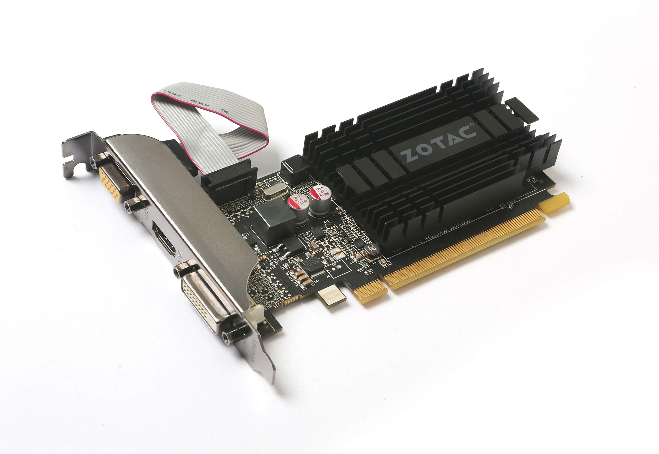 ZOTAC GeForce GT 710 ZONE Edition 2GB DDR3 Dual Link DVI HDMI VGA aktiv 2GB ZONE Edition passiv DVI-D HDMI VGA Bild 5