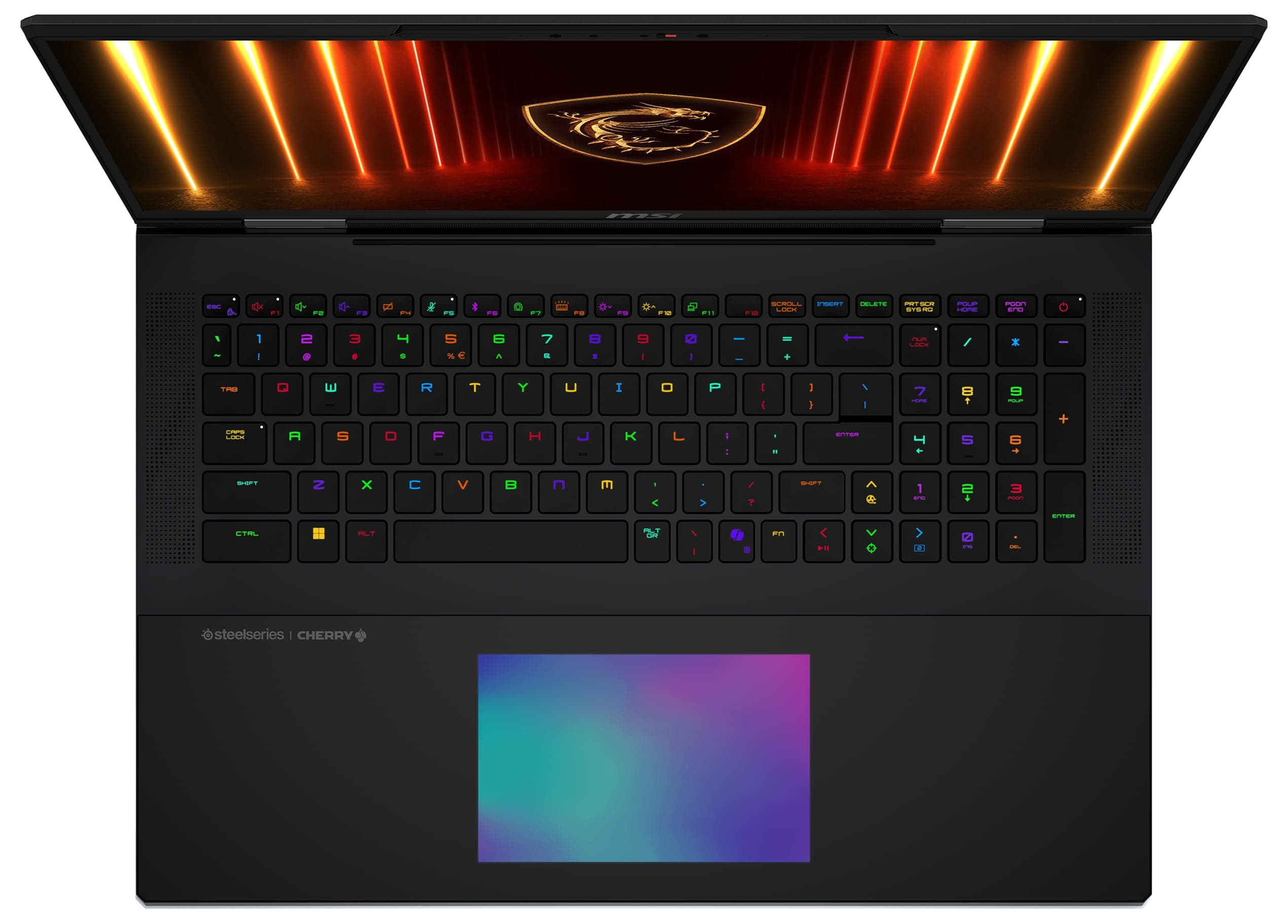 MSI Titan 18 HX AI Gaming-Laptop, 18" UHD+ Mini-LED Display, Intel Core Ultra 9, NVIDIA GeForce RTX 5090, 96 GB DDR5 RAM, 6 TB SSD, Windows 11 Home, QWERTZ Tastatur, Schwarz, A2XWJG-070 Bild 3