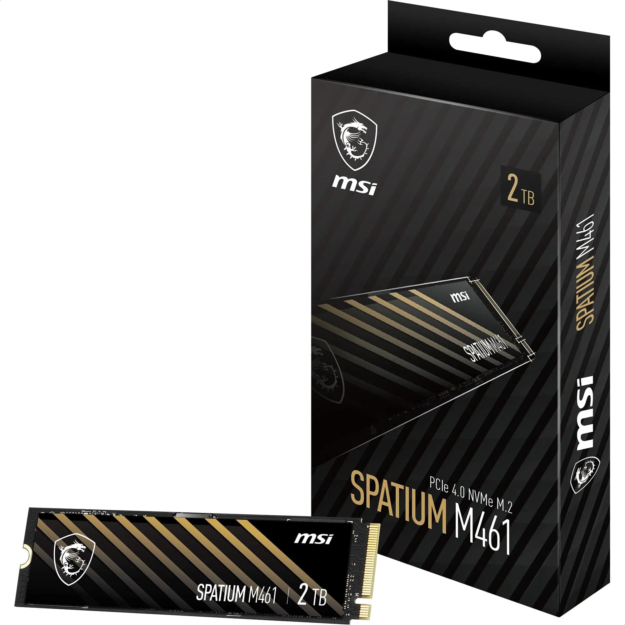 MSI SPATIUM M461 PCIe 4.0 NVMe M.2 2TB Bild 2