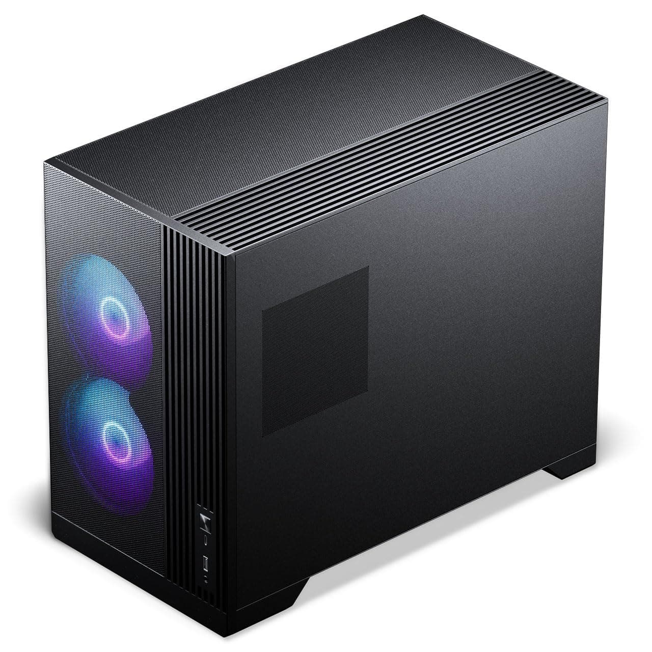 Phanteks XT M3 Mini-Tower PC-Gehäuse Schwarz – Kompaktes Micro-ATX Case mit Tempered Glass, Unterstützung für 360-mm-Radiator & 430-mm-Grafikkarten – mit 3X 120mm RGB Lüftern Bild 8