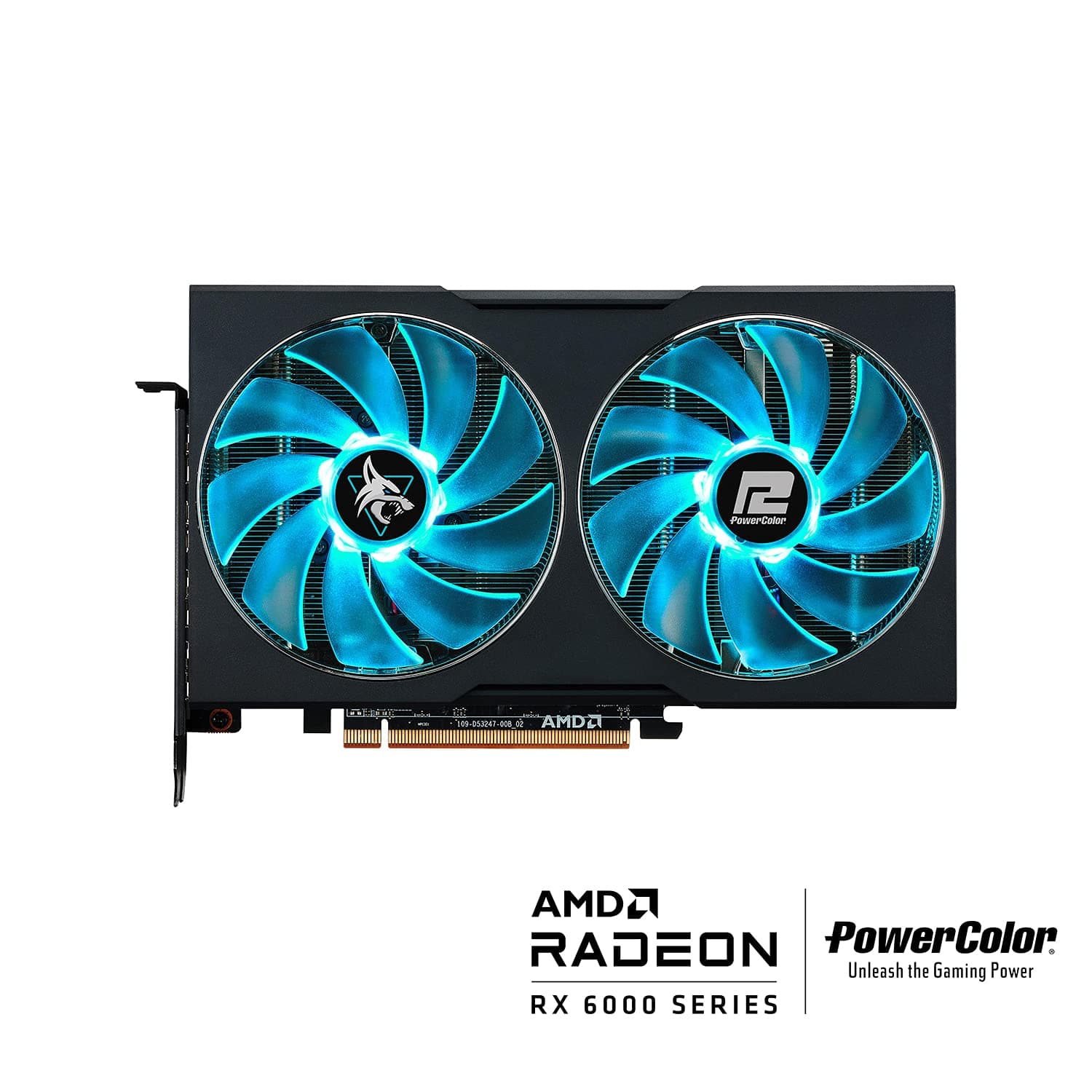 PowerColor Hellhound Radeon RX 6600XT Gamer-Grafikkarte, AMD, 8 GB, GDDR6 Schwarz Bild 5