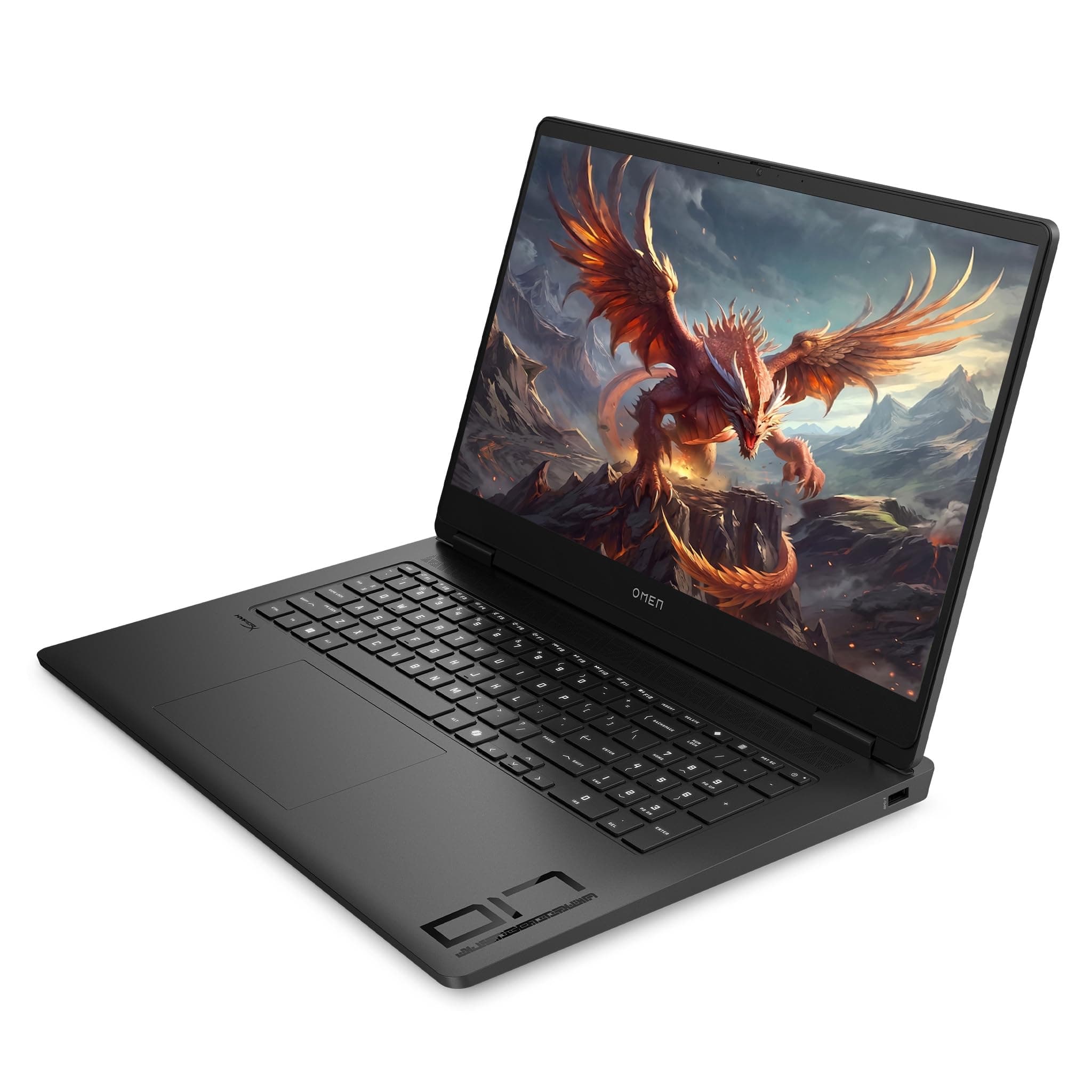 HP Omen 17 Gaming Laptop, AMD Ryzen AI 7 350, 17,3" FHD IPS 144Hz, 64 GB DDR5 RAM, 1 TB SSD, GeForce RTX 5060 8GB, Deutsches Tastatur-Layout, Wi-Fi 6, RGB Tastatur, Windows 11 Pro, Schwarz 64 GB RAM | 1 TB SSD Windows 11 Pro Bild 3