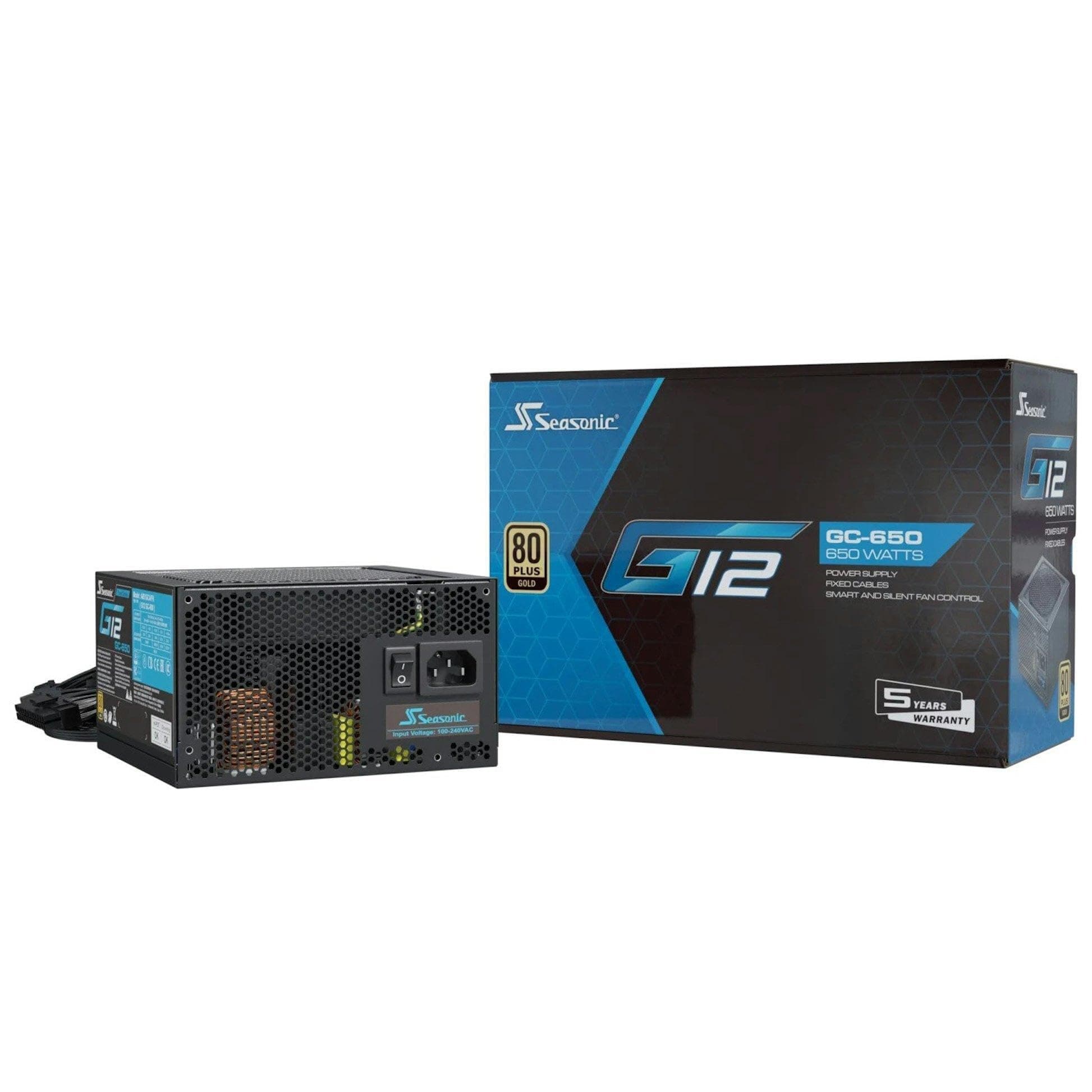 Seasonic Ssp-650rt2 650w 80 Plus Gold Power Supply One Size Bild 2