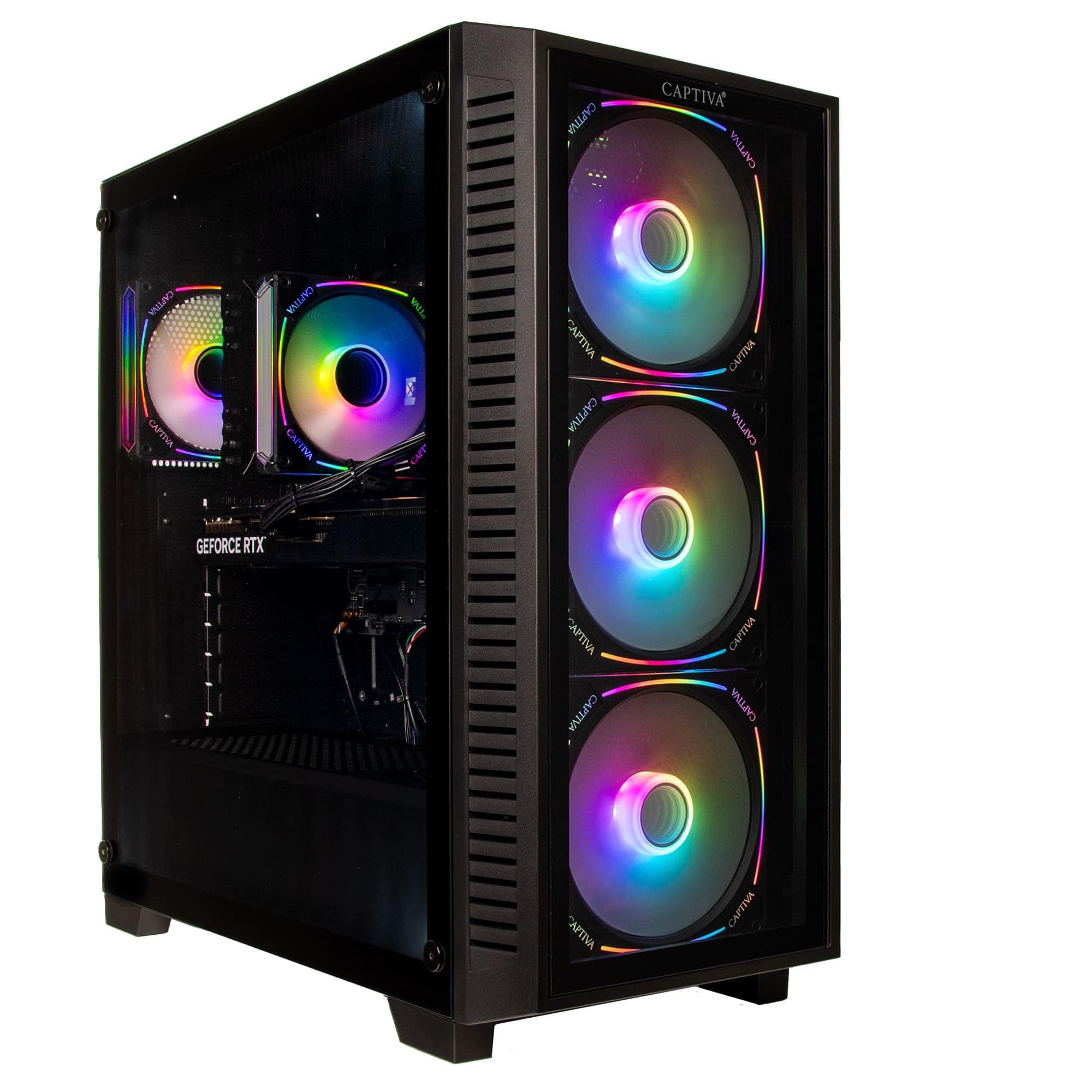 Captiva PC Highend Gaming R89-850 | AMD Ryzen 5 7600X | 16GB DDR5 RAM | NVIDIA GeForce RTX 5070 12GB | 1 TB SSD | Windows 11 Home Windows 11 Home 1000.0 GB 16.0 GB