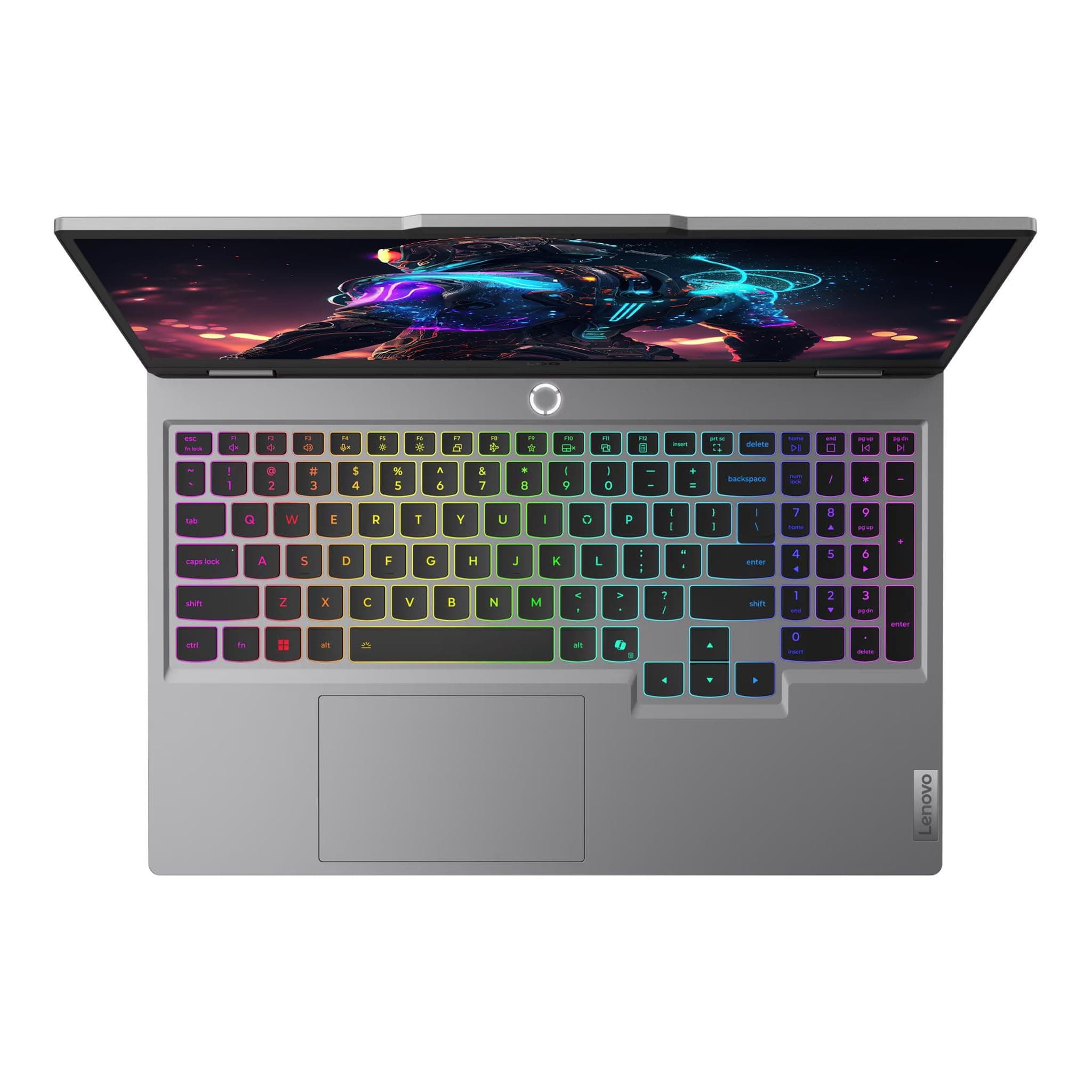 Lenovo LOQ 15IRX10 Gaming Laptop, Intel Core i5-13450HX, 64 GB DDR5 RAM, 2 TB PCIe SSD, 15.6" FHD (1920x1080) Display, NVIDIA GeForce RTX 5060, Deutsches Tastatur-Layout, W11 Pro, Luna Grau 64 GB RAM | 2 TB SSD Windows 11 Pro Bild 7