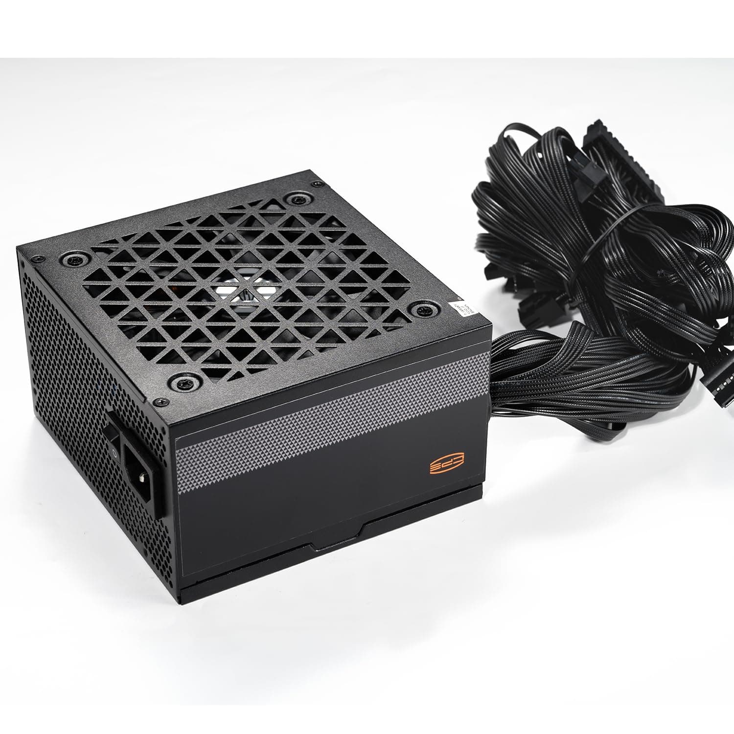 PCCOOLER CPS YK650H, ATX 650W Netzteil - 80 Plus Bronze Zertifizierung - Geringes Geräusch - Flach geprägtes Kabel - Nicht modular Bild 3