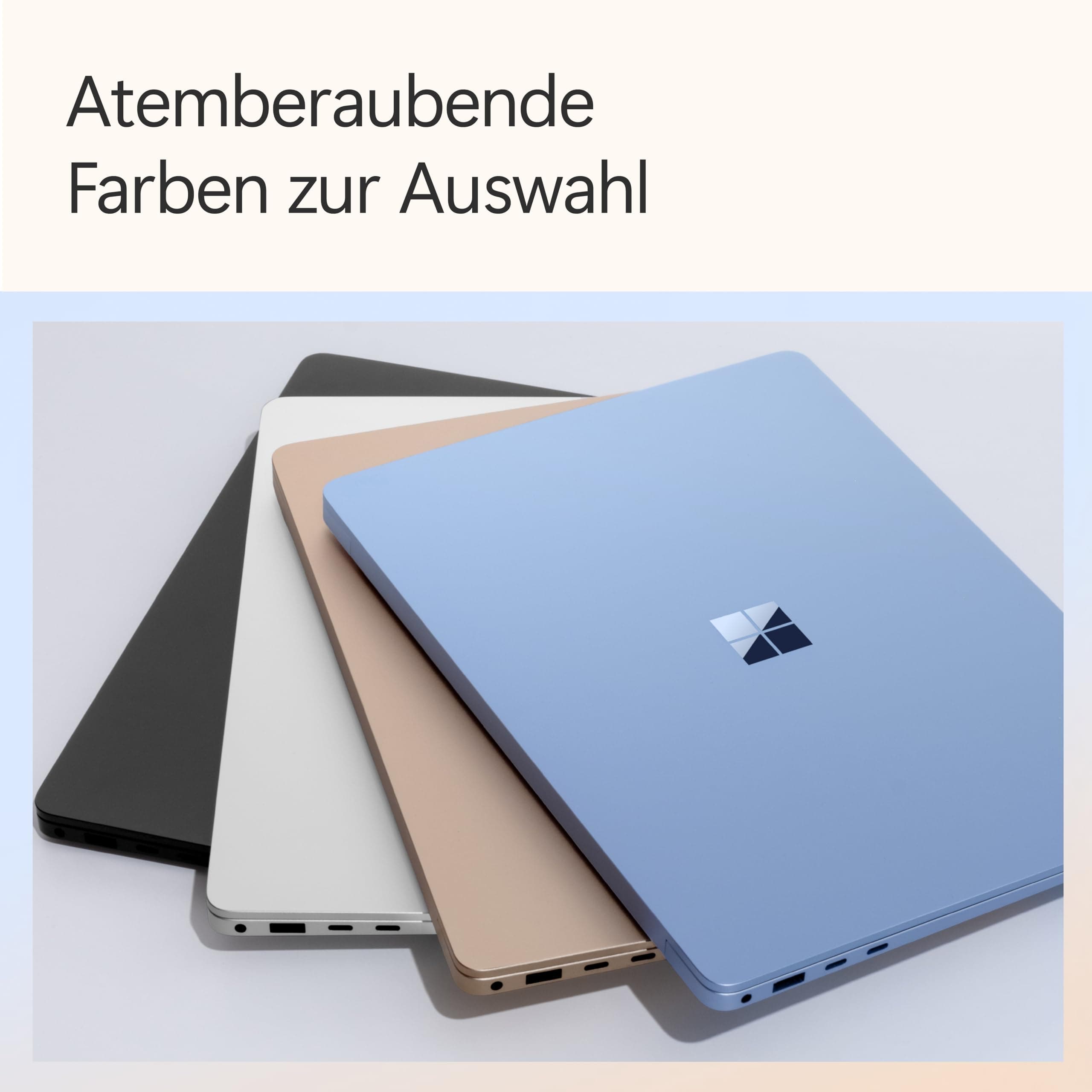 Microsoft Surface Laptop | Copilot+ PC | 15” Touchscreen | Snapdragon® X Elite (12 Kerne) | 16GB RAM | 512GB SSD | neuestes Modell, 7. Edition | Platin 16GB RAM | 512GB Speicher Platin mit 65W Netzteil Bild 7