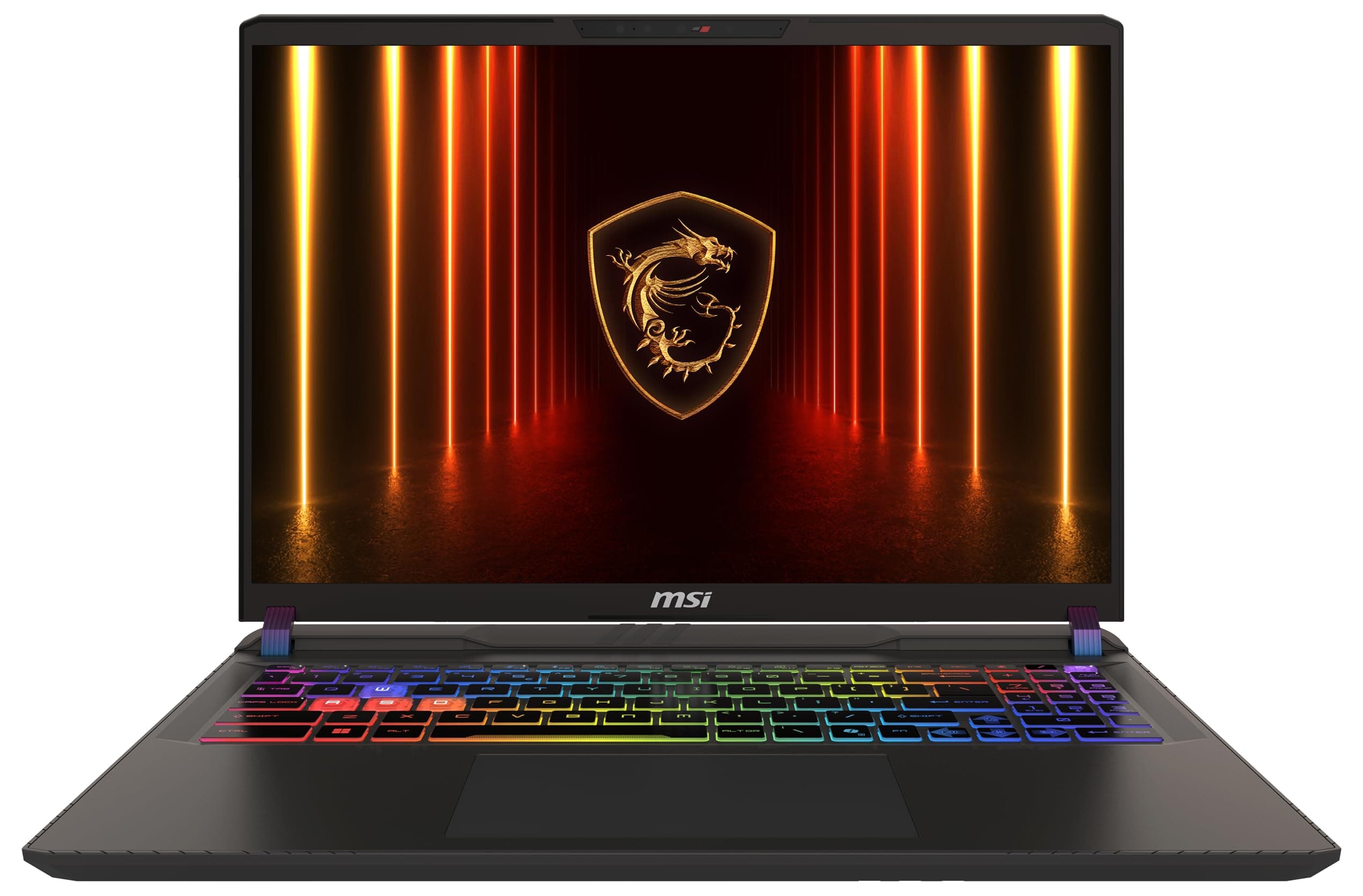 MSI Vector A16 HX, Gaming-Laptop, 16" QHD+ 240 Hz Display, AMD Ryzen 7 8840HX, NVIDIA GeForce RTX 5070 Ti, 16 GB DDR5, 1 TB SSD, Windows 11 Home, QWERTZ Tastatur, Cosmos Grau, A8WHG-018 AMD Ryzen™ 7 260 Processor RTX5070TI Bild 2