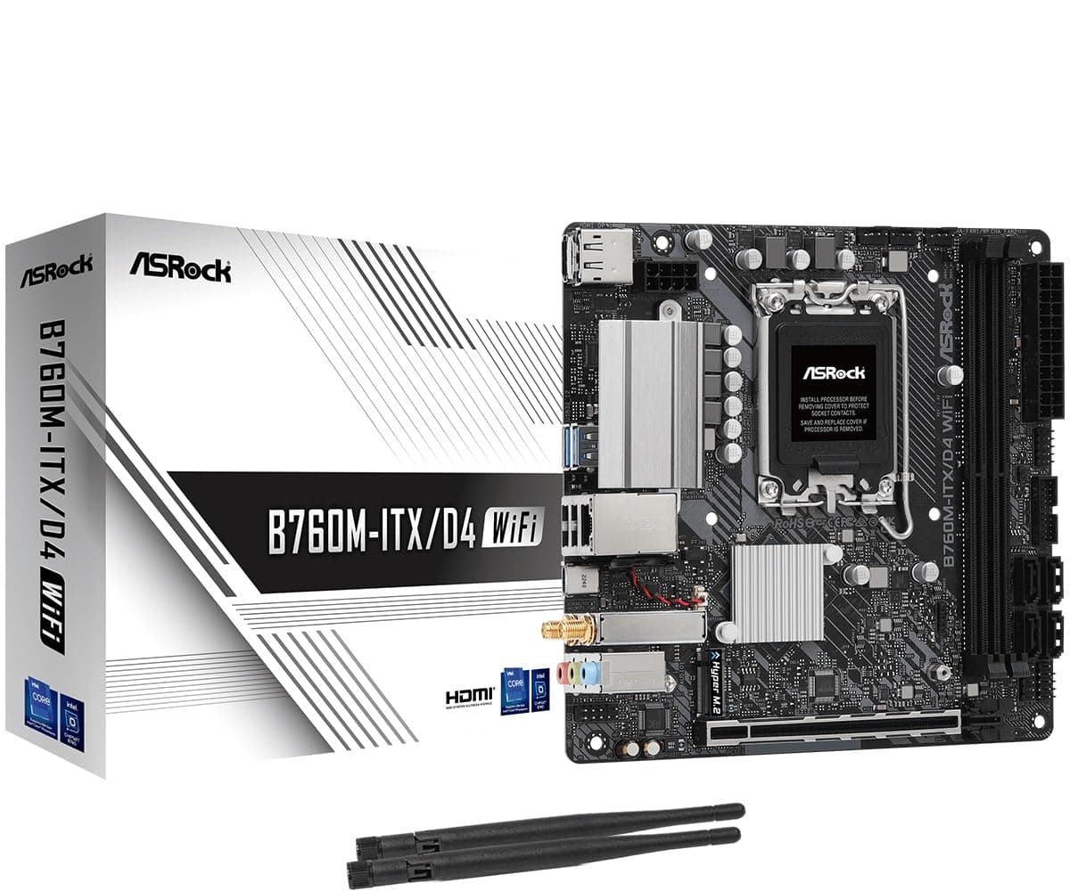 ASRock Asro B760M-ITX/D4 WiFi B760 Bild 2