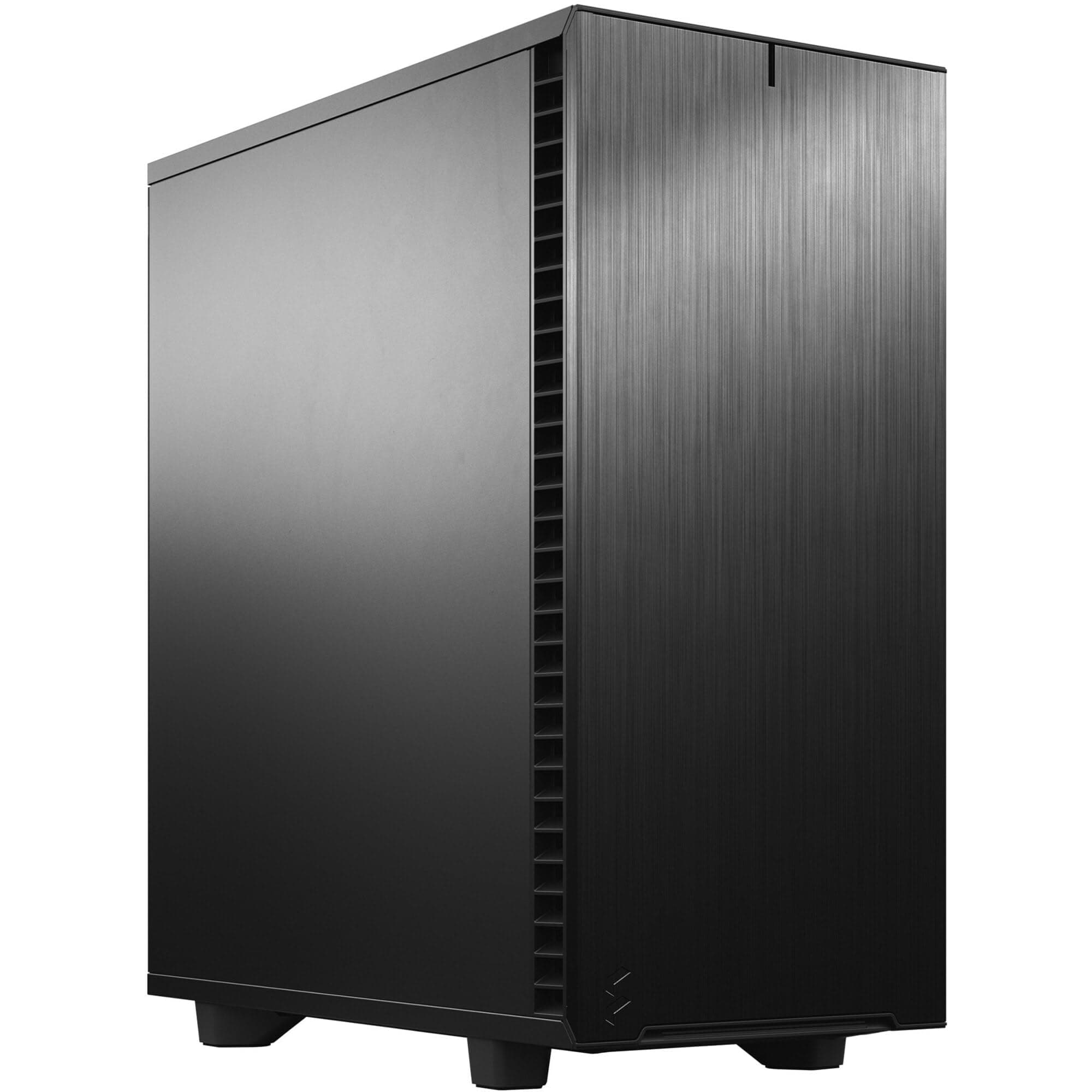 Fractal Design Define 7 Compact Black, kompaktes ATX PC Gehäuse aus Aluminium/Stahl, gedämmt für Silent Computing - schwarz Bild 2