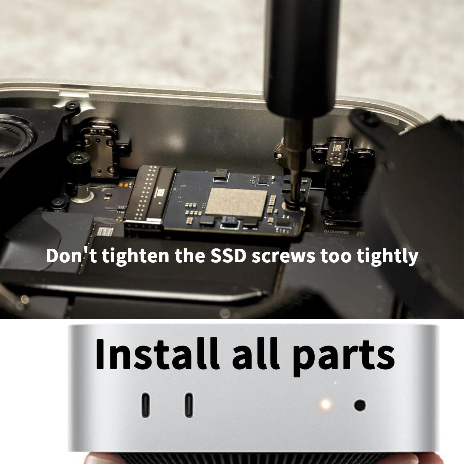 2025 M4 Mac Mini Pro 4TB SSD Ersatz Upgrade Bild 6
