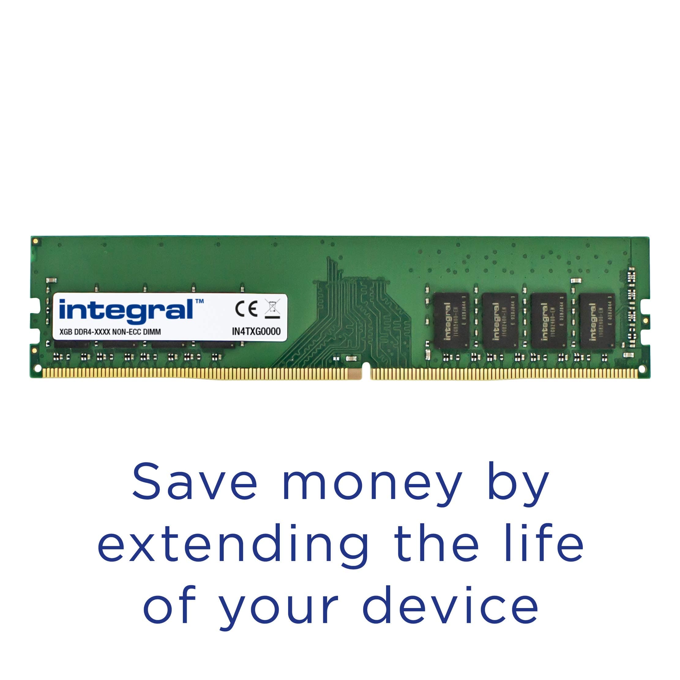 Integral 64GB(2X 32GB) DDR4 RAM 3200MHz DIMM Desktop-Arbeitsspeicher-Kit 3200MHz 64GB Kit (32GB x 2) DDR4 Bild 5