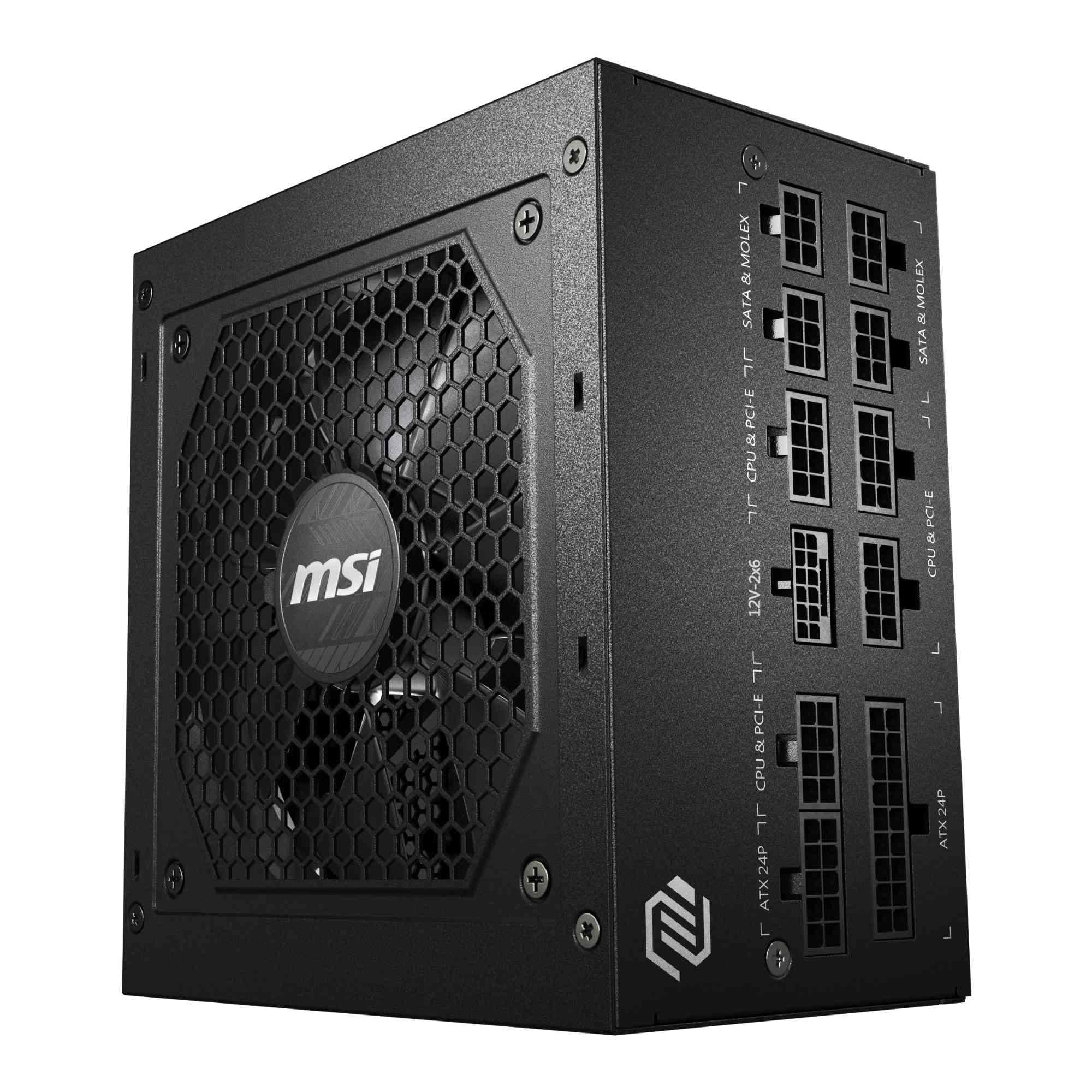 Fonte di Alimentazione MSI 306-7ZP8E11-CE0 750 W 80 Plus Gold ATX Bild 5
