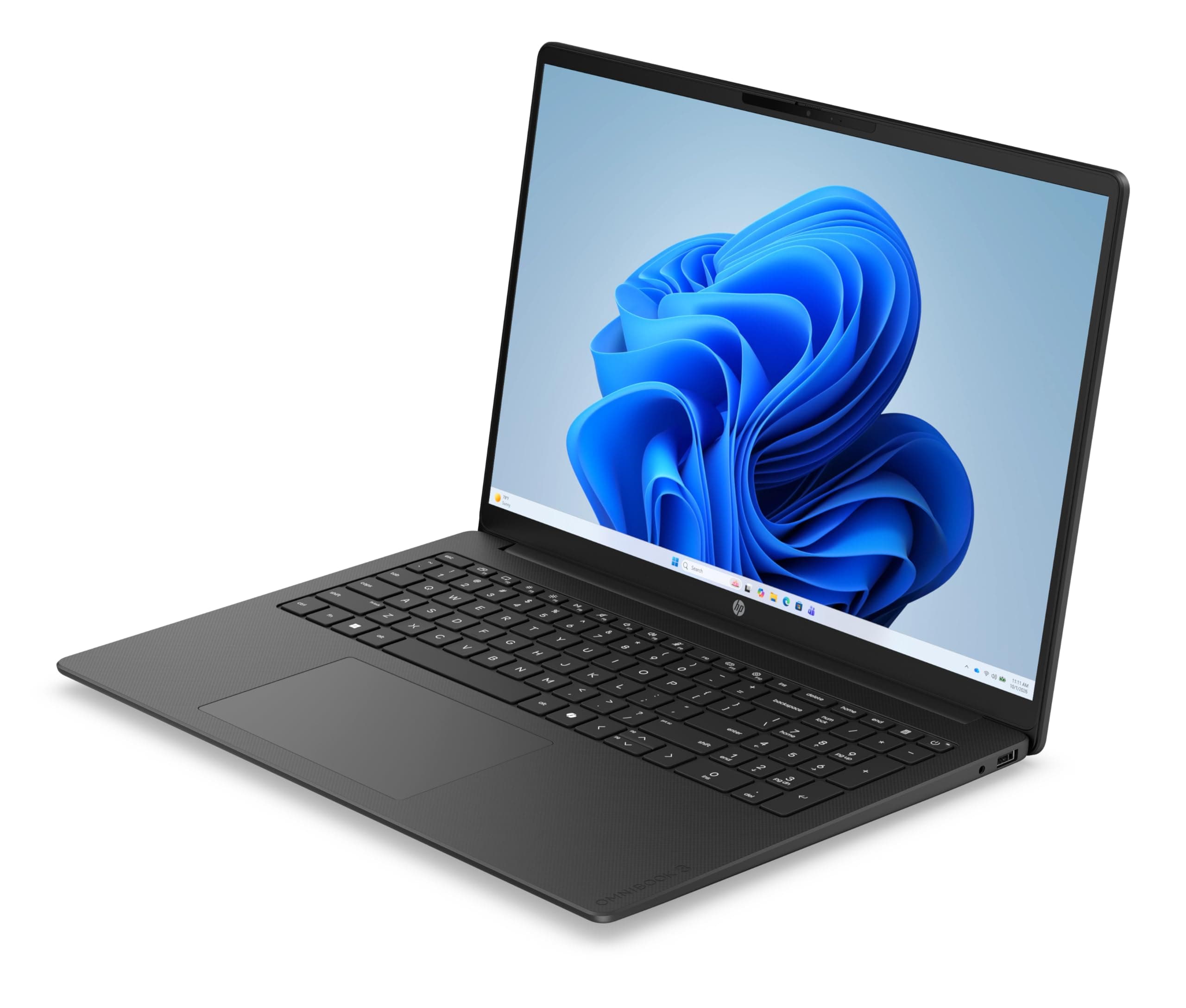 HP OmniBook 3 Laptop (16" 2K Display, Intel Core 3, 8GB RAM, 512GB, Win11, QWERTZ) - Schwarz Intel Core 3, 8GB RAM, 512GB 16 Zoll Schwarz Bild 2