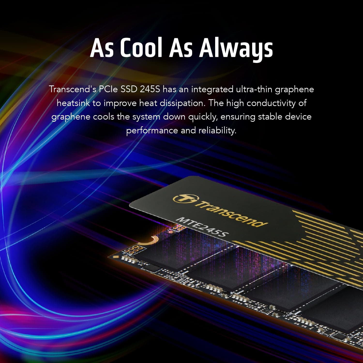 Transcend SSD 1TB M.2 MTE245S (M.2 2280) PCIe Gen4 x4 NVMe Bild 5