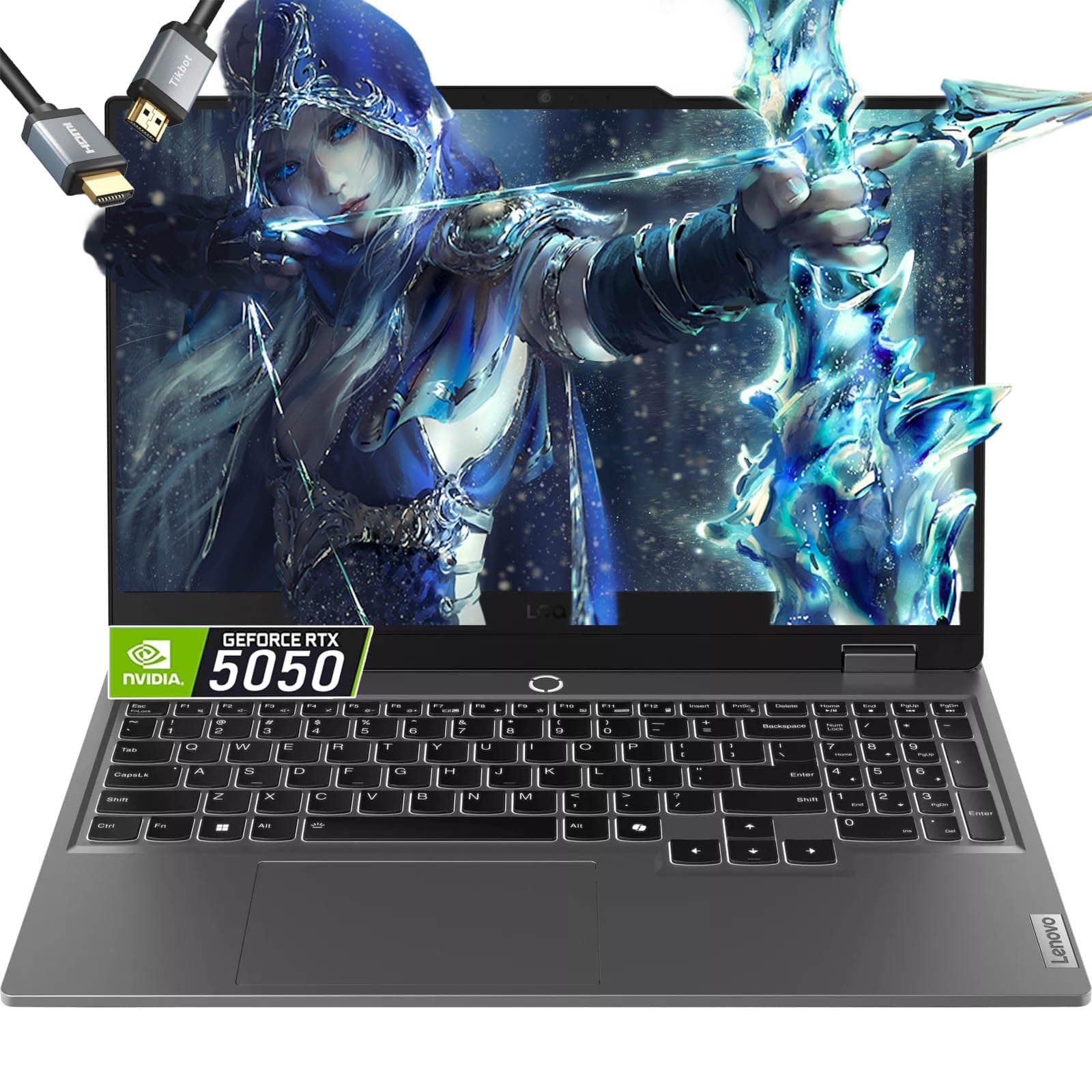Lenovo LOQ 15 Gaming Laptop RTX 5050 -Intel Core i5-13450HX Beat Ryzen 7 7435HS -15.6 FHD Display G-SYNC - 32GB RAM -1TB SSD Backlit Keyboard -2025 Portatil Gamer PC -Windows 11 -Webcam 32GB RAM| 1TB SSD