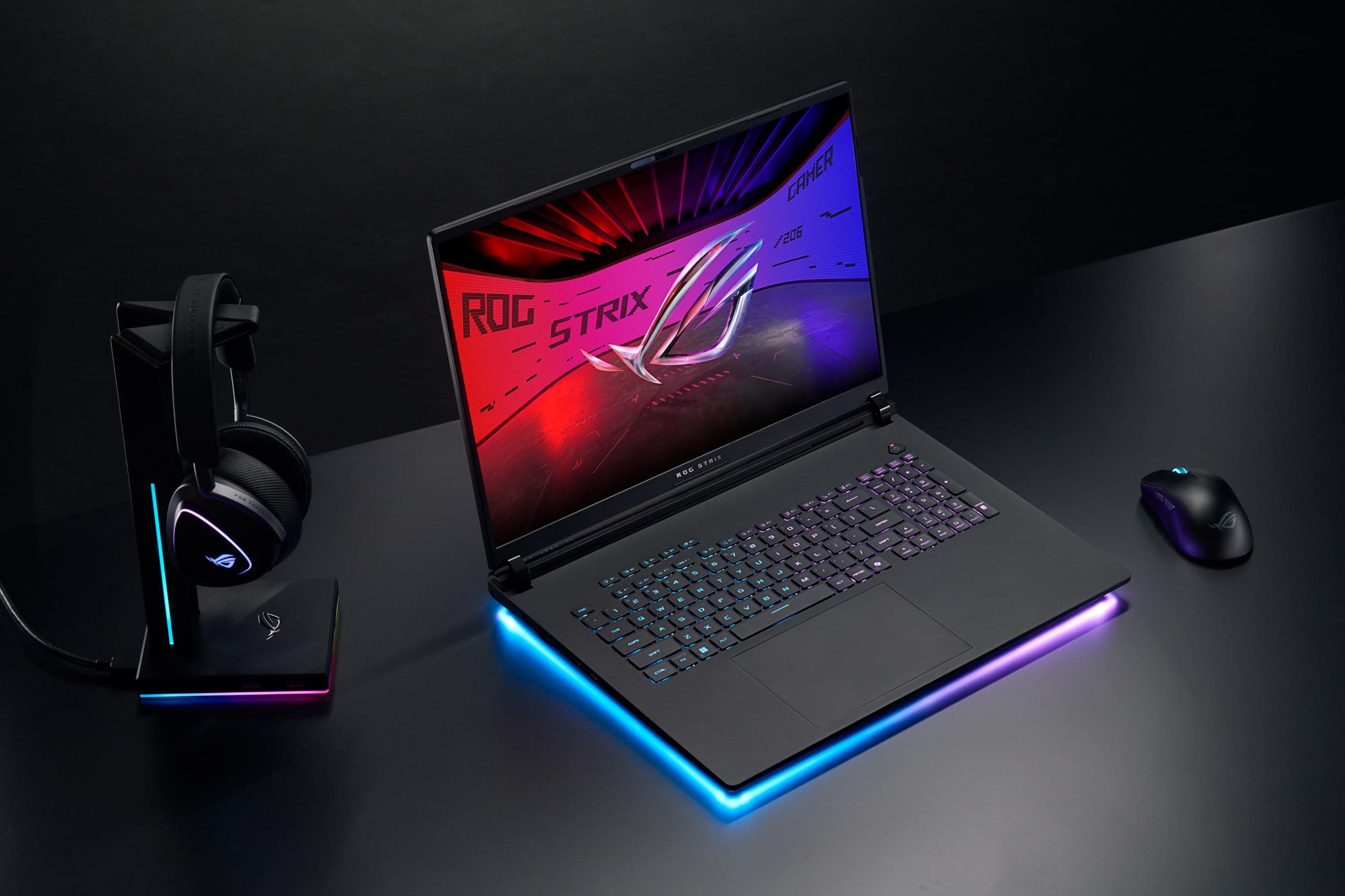 ASUS ROG Strix Scar 18 G835LR Laptop | 18" WQXGA 240Hz/3ms 16:10 MiniLED Display | Intel Core Ultra 9 275HX | 32GB RAM | 1TB SSD | RTX 5070 Ti | Win11 Home | QWERTZ | Off Black | 3Monate GamePass Bild 5
