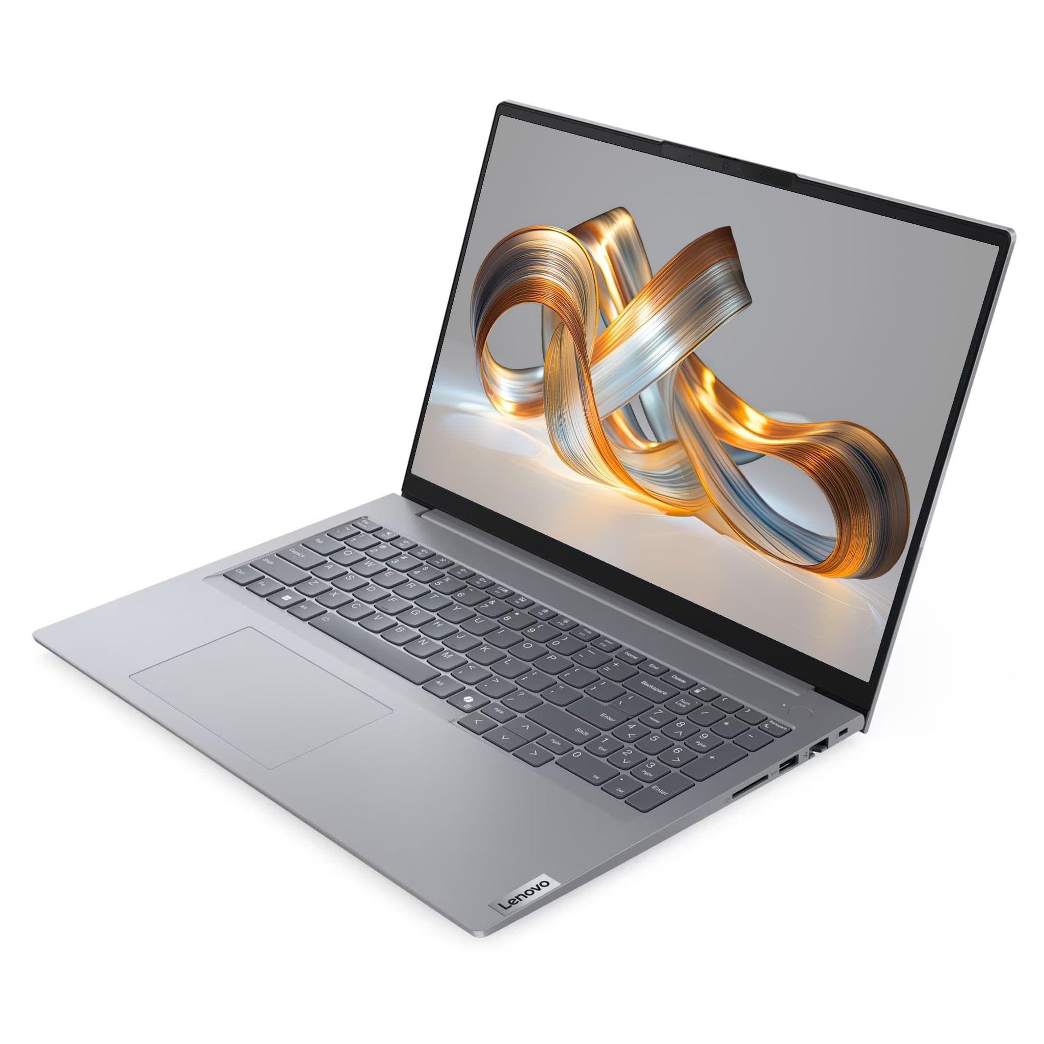 Lenovo ThinkBook 16 G7 ARP Business Laptop, AMD Ryzen 5-7535HS, 16 GB DDR5 RAM, 512 GB PCIe SSD, 16" WUXGA Display, AMD Radeon 660M Graphics, Deutsches Tastatur-Layout, Windows 11 Pro, Arctic Grey 16 GB RAM | 512 GB SSD Windows 11 Pro Bild 3