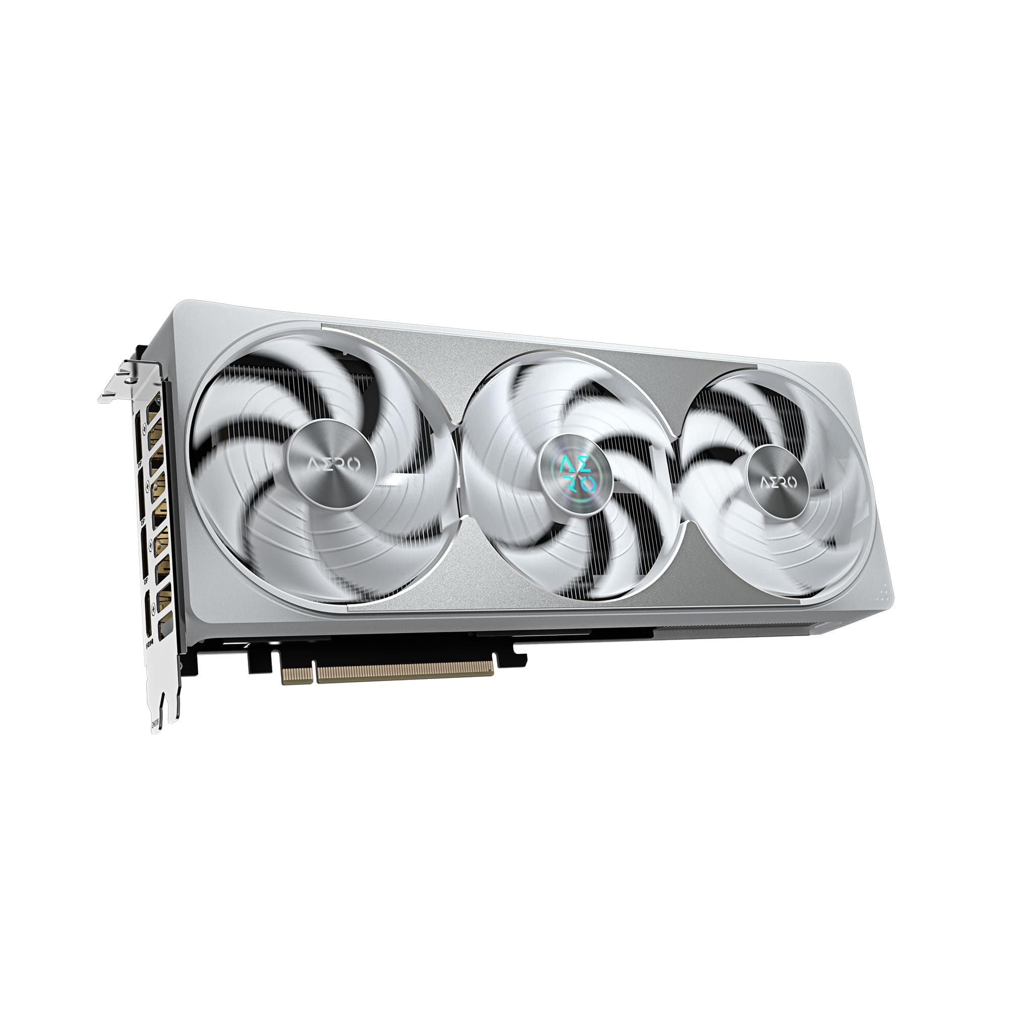 Gigabyte GeForce RTX 5080 AERO OC SFF 16G Grafikkarte - 16 GB GDDR7, 256 Bit, PCI-E 5.0, 2730MHz Core Clock, 3 x DisplayPort, 1 x HDMI, GV-N5080AERO OC-16GD Bild 5