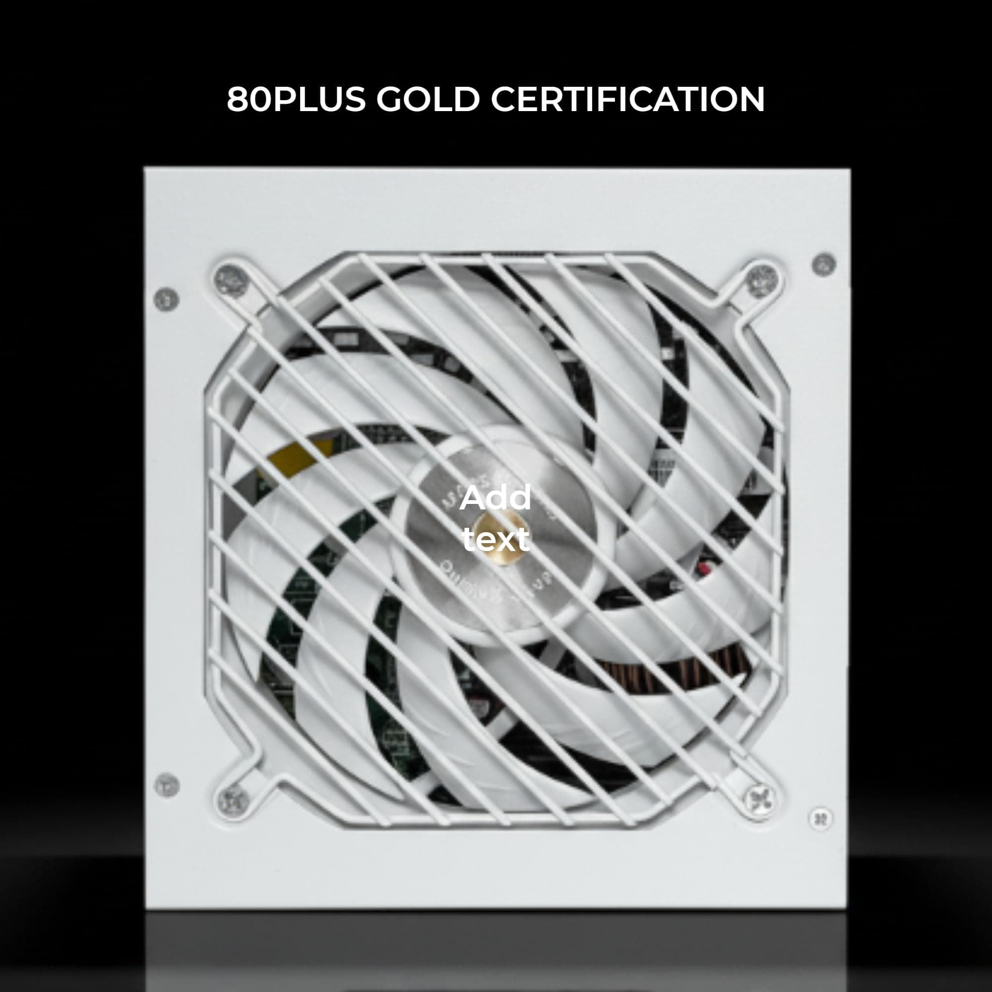 Mars Gaming MPB750PSI, PC-Netzteil Full Modular 750W, 10 Jahre Garantie, 80Plus Gold 90%, Lüfter SI Extreme Silence, Technologien AI2-RPM, DC-DC und SMD, ATX 3.1 und PCIe 5.1 Schwarz MPB750PSIW Bild 6
