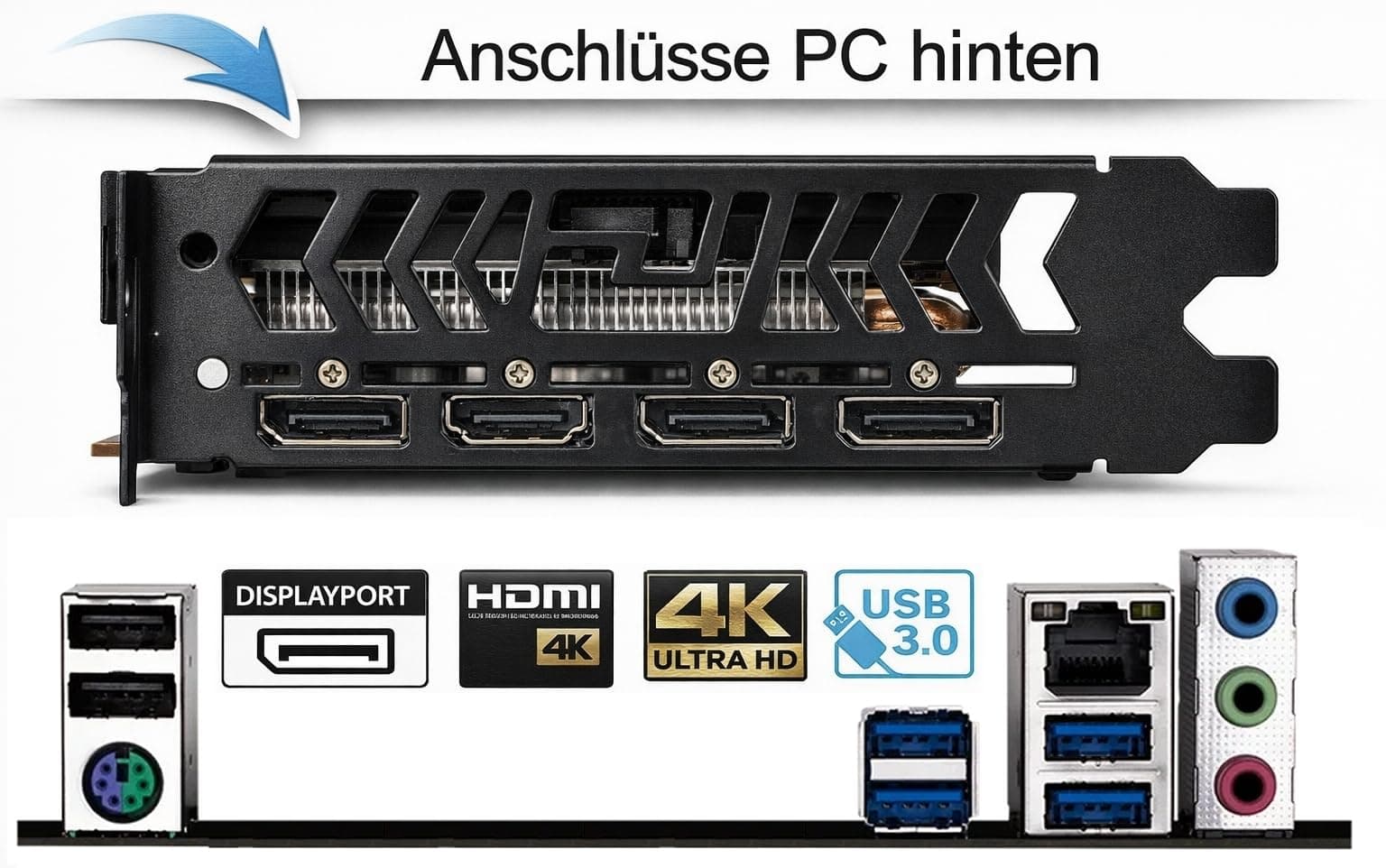 shinobee High End Gaming PC Ryzen9 6900HX 16 Threads 4.90GHz - GeForce RTX 5050 8 GB - 32 GB DDR5-4800 - 1 TB SSD - Windows 11 - WLAN - Gamer PC Computer Rechner - #8562 Ryzen 9 6900HX - 32 GB DDR5 - 1TB SSD - RTX 5050 AMD Ryzen 9 Bild 3
