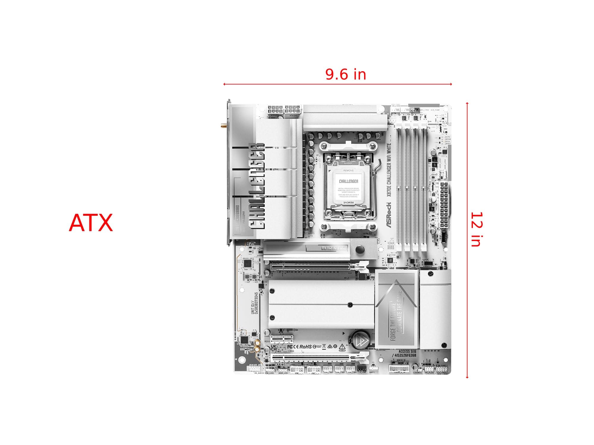 X870E Challenger WiFi White (AM5) (D) Bild 3