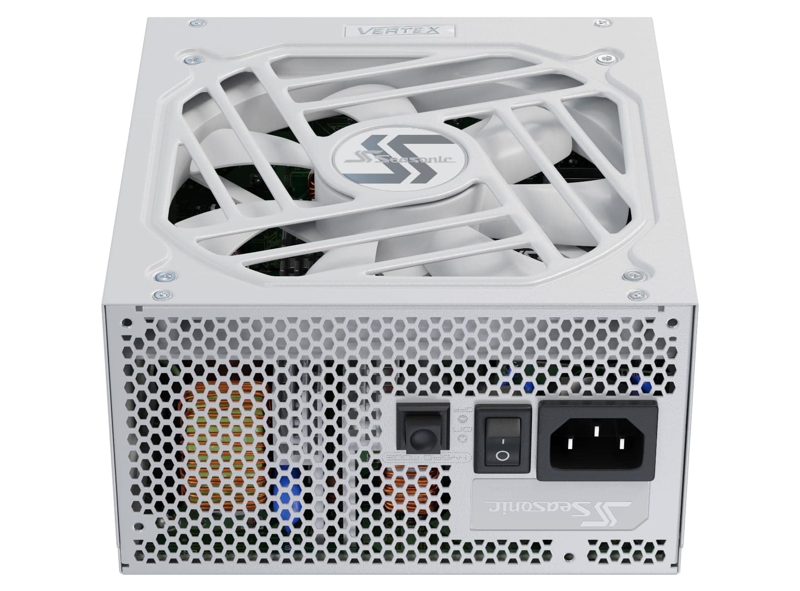 Seasonic Vertex GX White 80 Plus Gold Netzteil, modular, ATX 3.0, PCIe 5.0-1200 Watt Bild 5