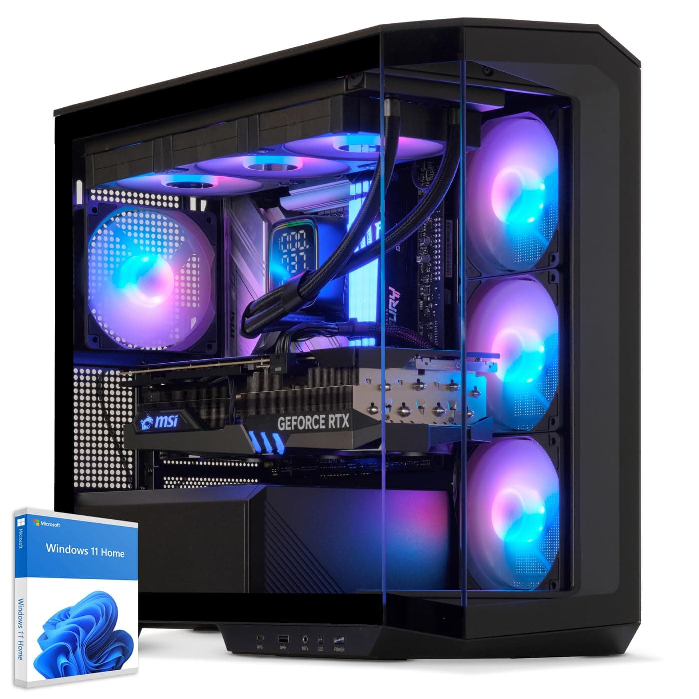 Sedatech Wasserkühlung Gaming PC • RTX 5070 | AMD Ryzen 9 7900X | 32GB DDR5 | 2TB SSD M.2 | WLAN 6E | BT 5.3 | Win 11 06) Ryzen 9 7900X - RTX5070 2) Windows