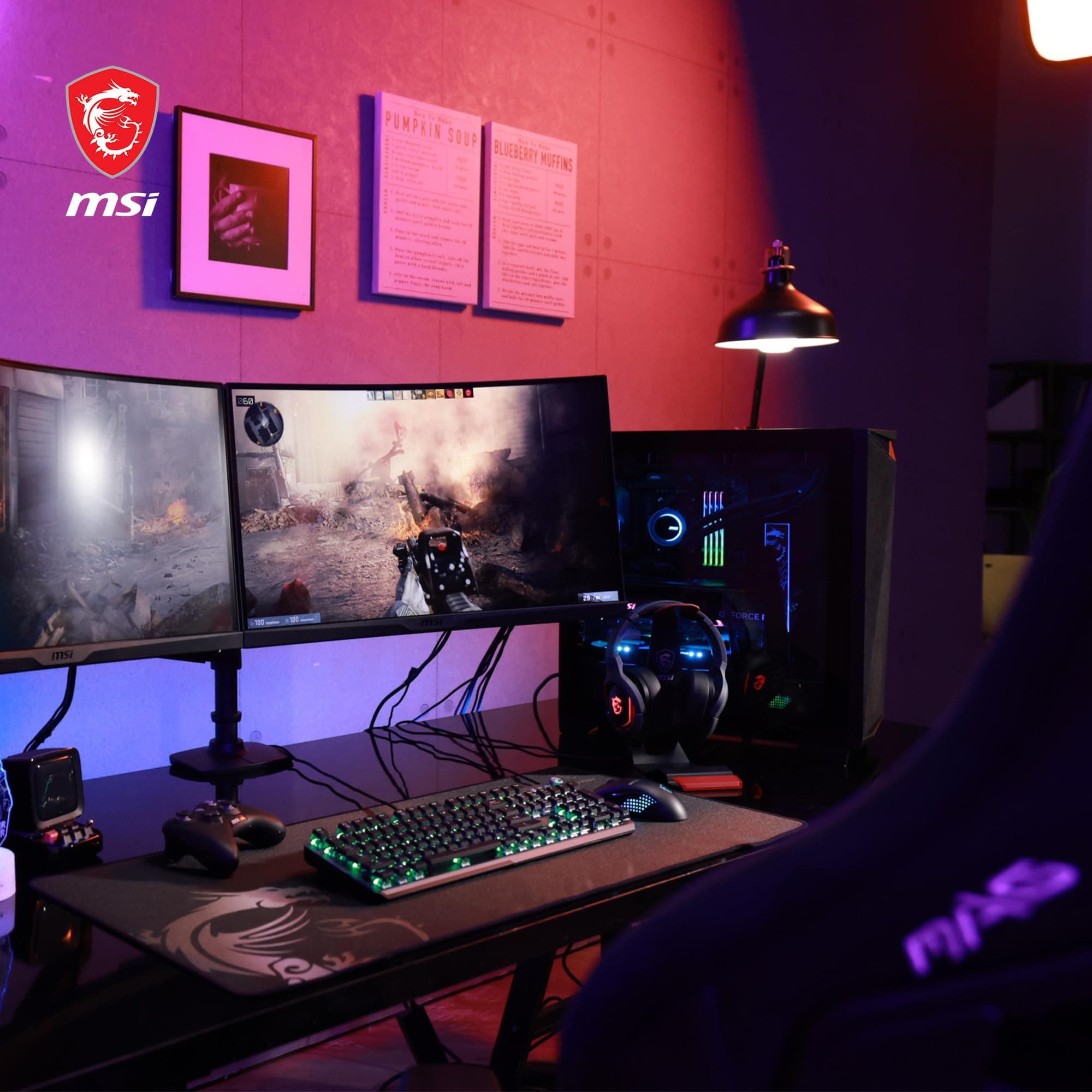 MSI MPG GUNGNIR 300P Airflow Mid-Tower PC Gehäuse - verbesserter Luftstrom für die SSD, E-ATX Unterstützung, Grafikkartenständer, Staubfilter, Kabelführung, USB 3.2 Gen 2x2 Type-C Bild 7